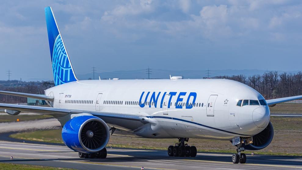 United Airlines Boeing 777-200ER/ ארכיון. צילום: Shutterstock