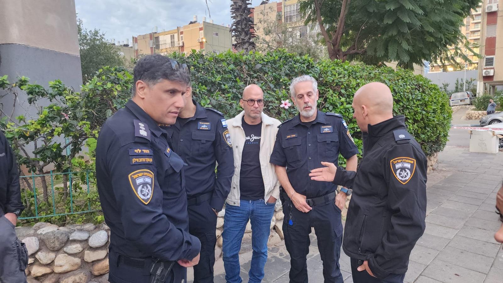 תמונה מהזירה: צילום: דוברות המשטרה