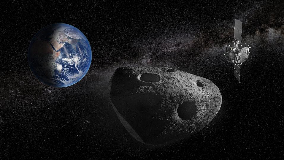 משימת Ramses לאסטרואיד (99942) Apophis. צילום: European Space Agency