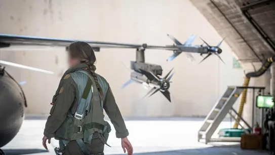 טייסת קרב בחיל האוויר הישראלי. צילום: דובר צה