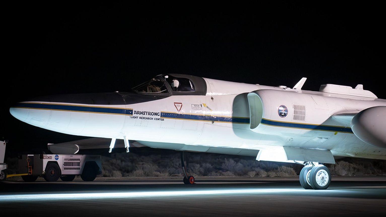 מטוס ה-ER-2 של נאס"א. צילום: NASA/Christopher LC Clark