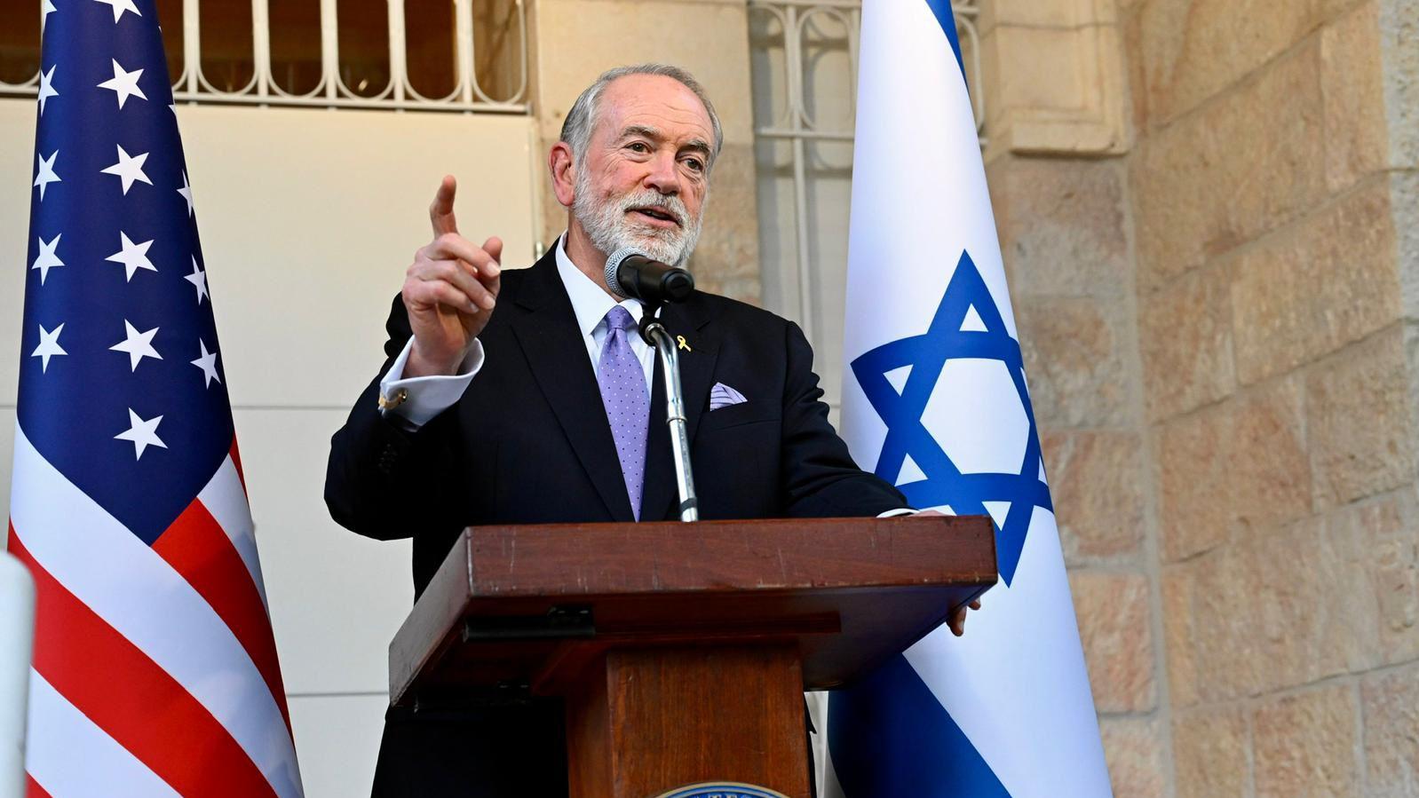 שגריר ארהב בישראל, מייק האקבי. צילום דוד אזגורי, שגרירות ארה״ב בירושלים