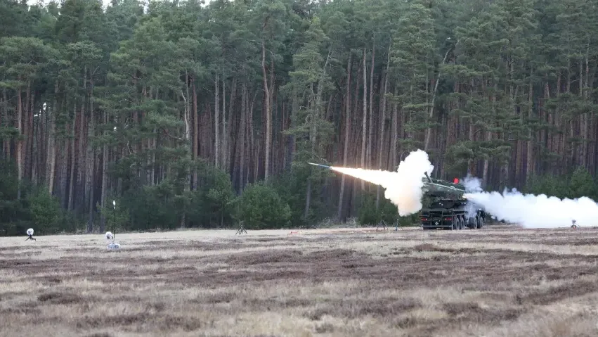 מערכת הארטילריה הרקטית&nbsp;EuroPULS. צילום: KNDS