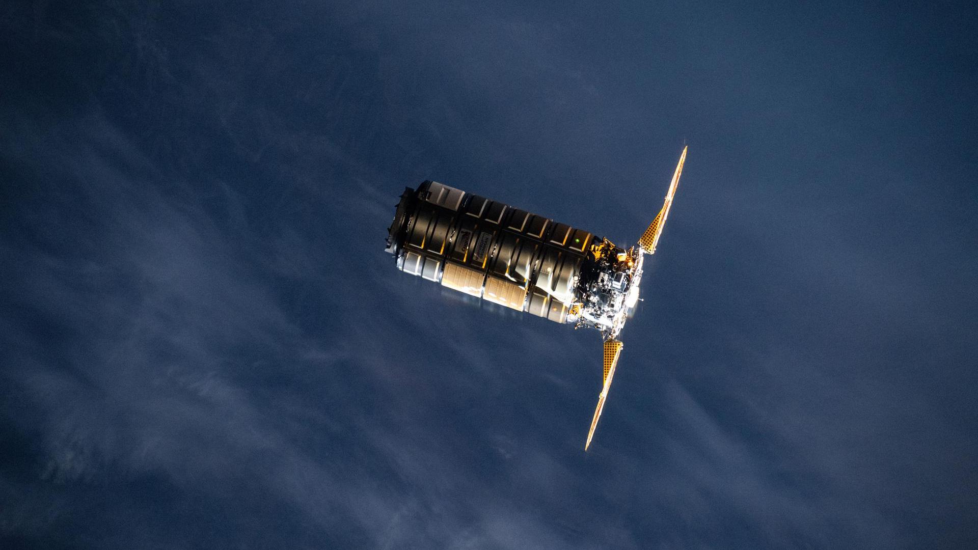 חללית המטען Cygnus XL. צילום: NASA