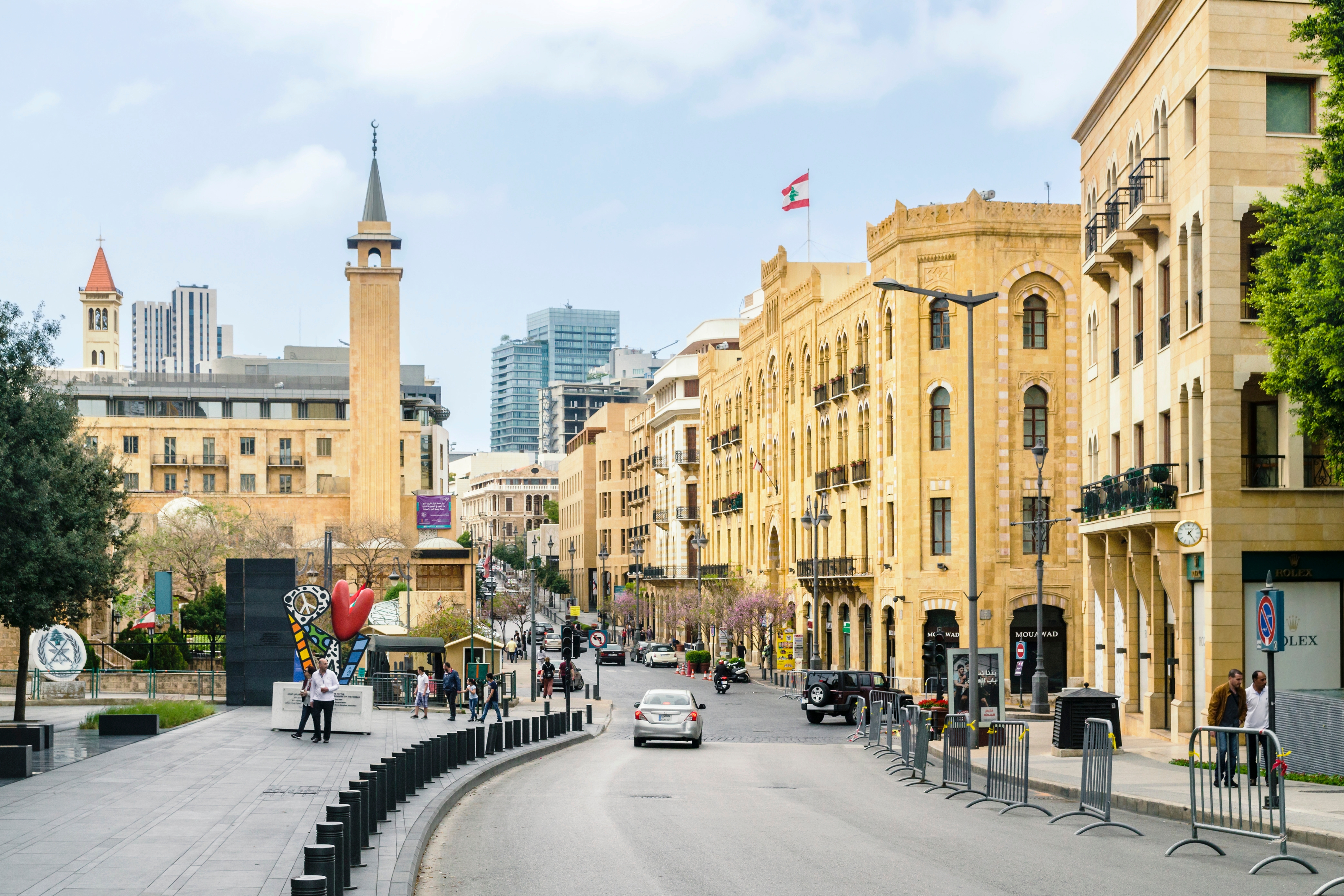 ביירות, לבנון. צילום: SHUTTERSTOCK
