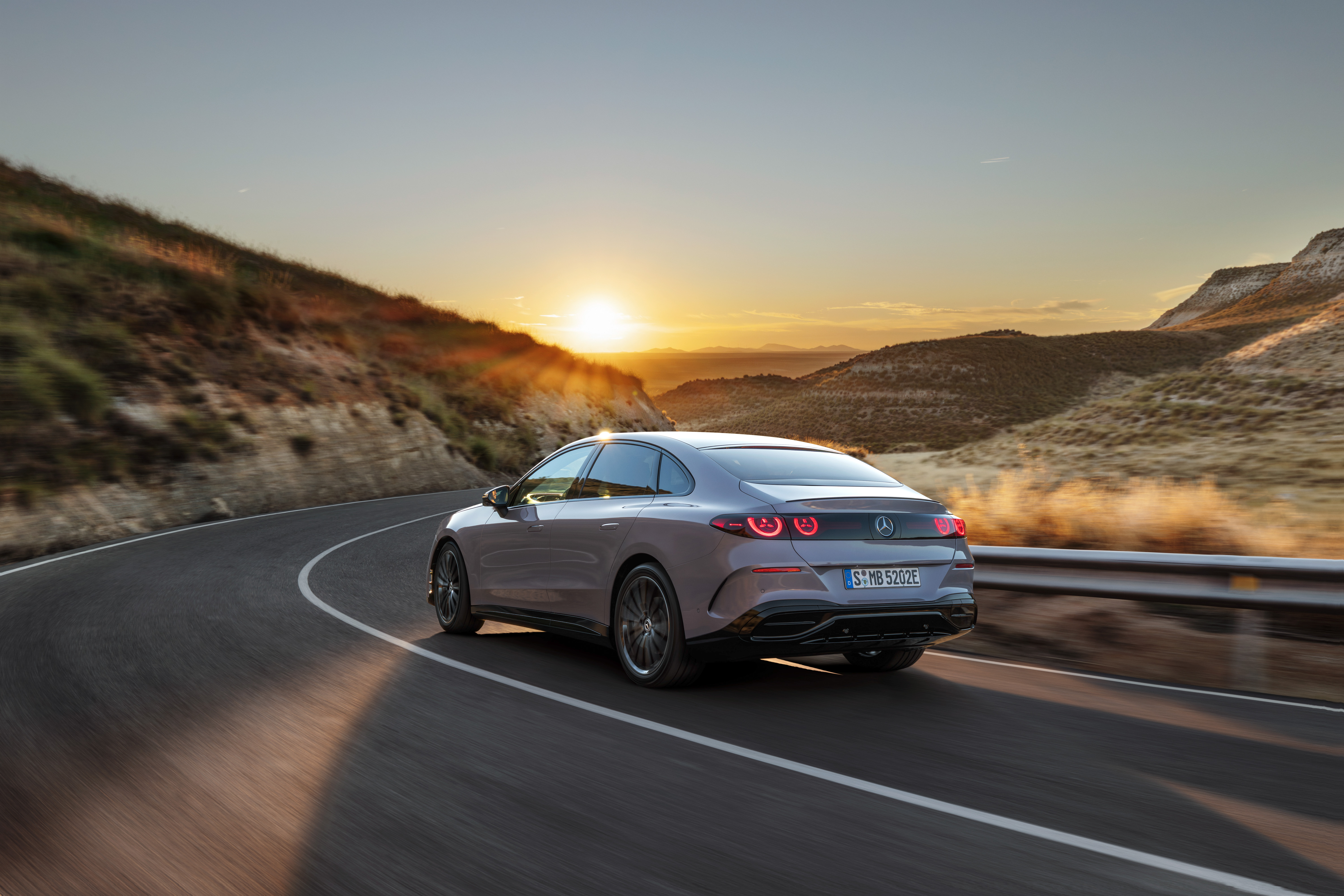 מרצדס C-Class החשמלית החדשה. צילום: Mercedes-Benz Group