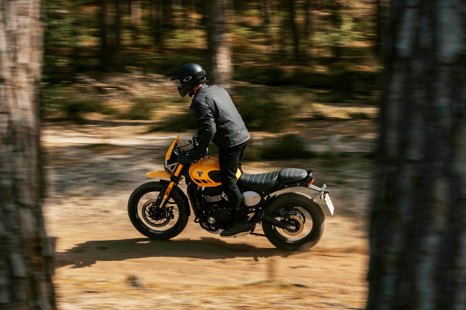 Triumph Scrambler 400 XC. צילום: אלבר מוטו יבואן רשמי