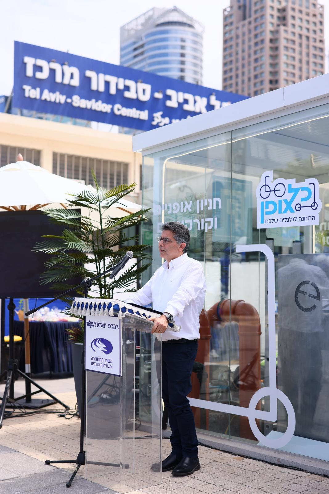 מנכל רכבת ישראל, אבנר פלור. צילום: רכבת ישראל