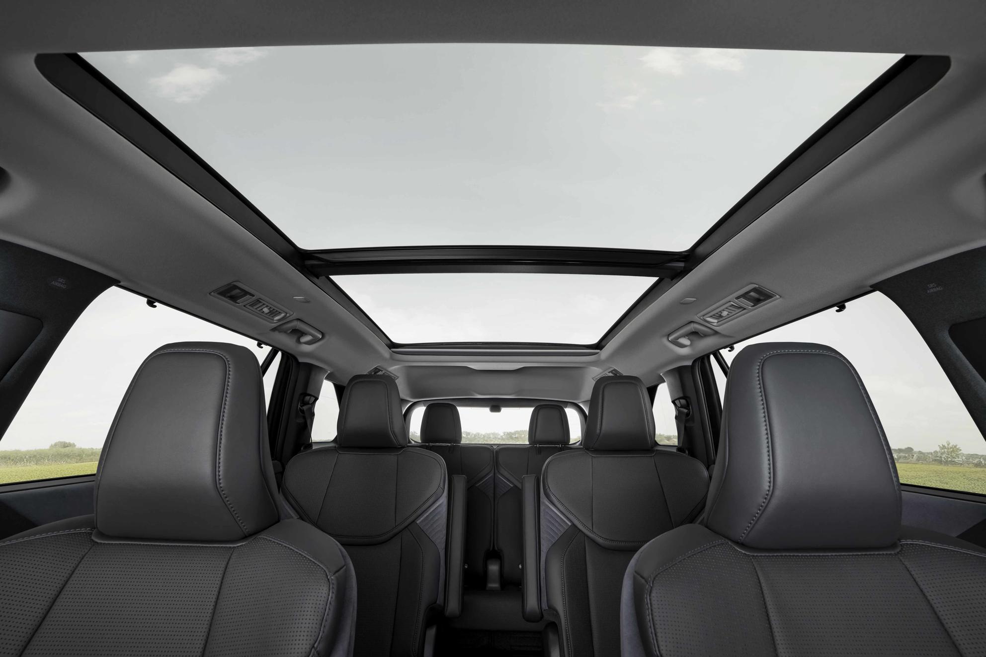 Inside the new electric Lexus TZ. Photo: Lexus