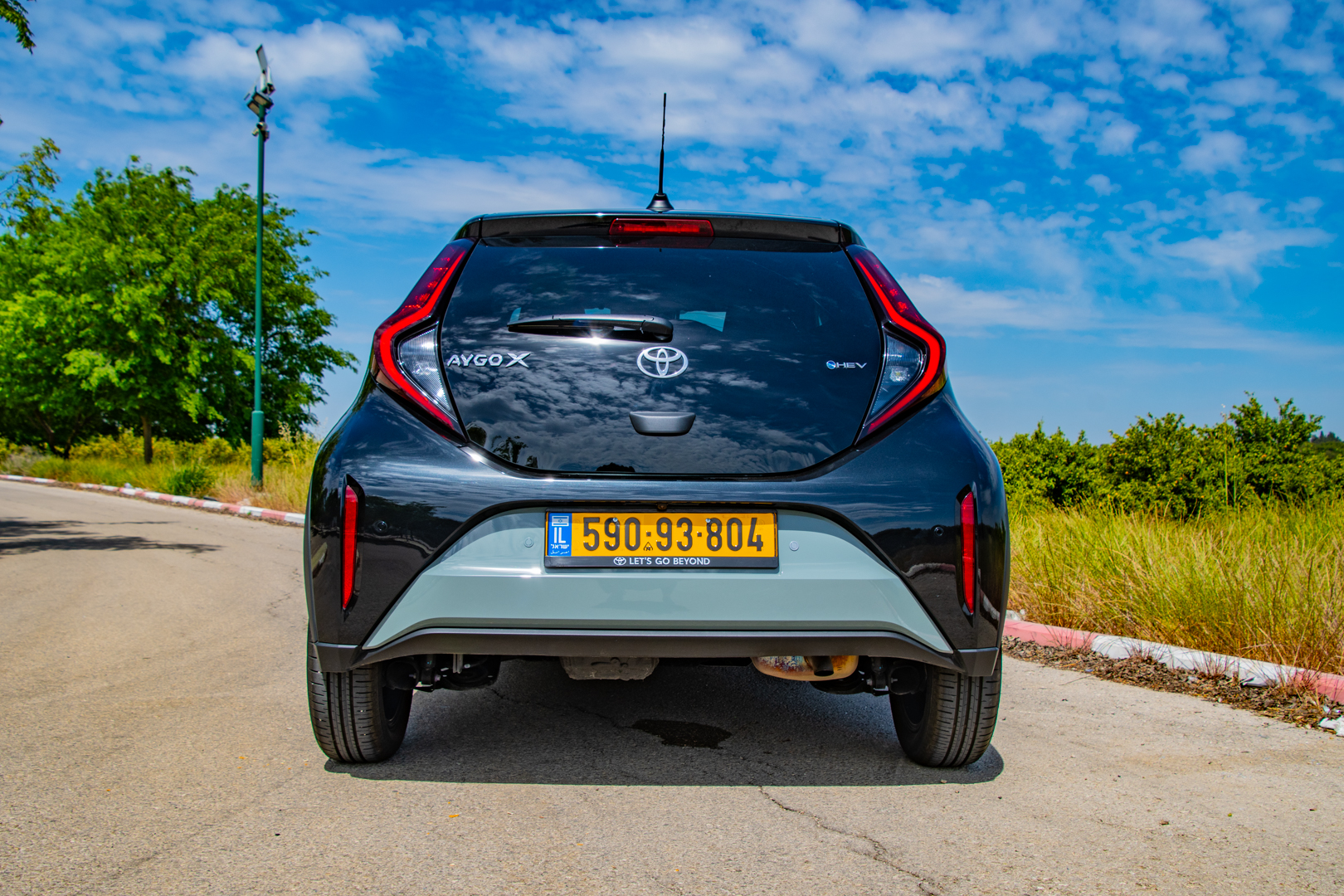 מבחן רכב טויוטה AYGO X היברידית. צילום: אירה מקיינקו