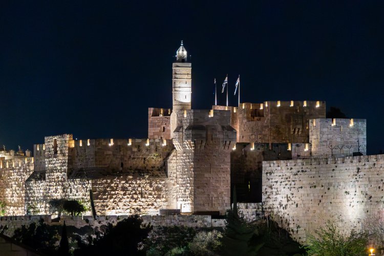מגדל דוד.  צילום: דור פוזאלו