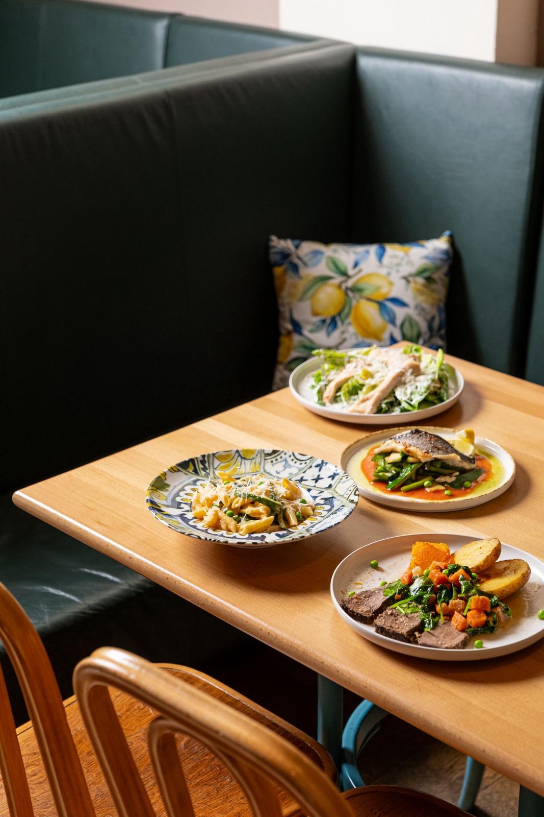 Turquoise offers contemporary Mediterranean cuisine with Greek and Middle Eastern influences. Photo: Turquoise