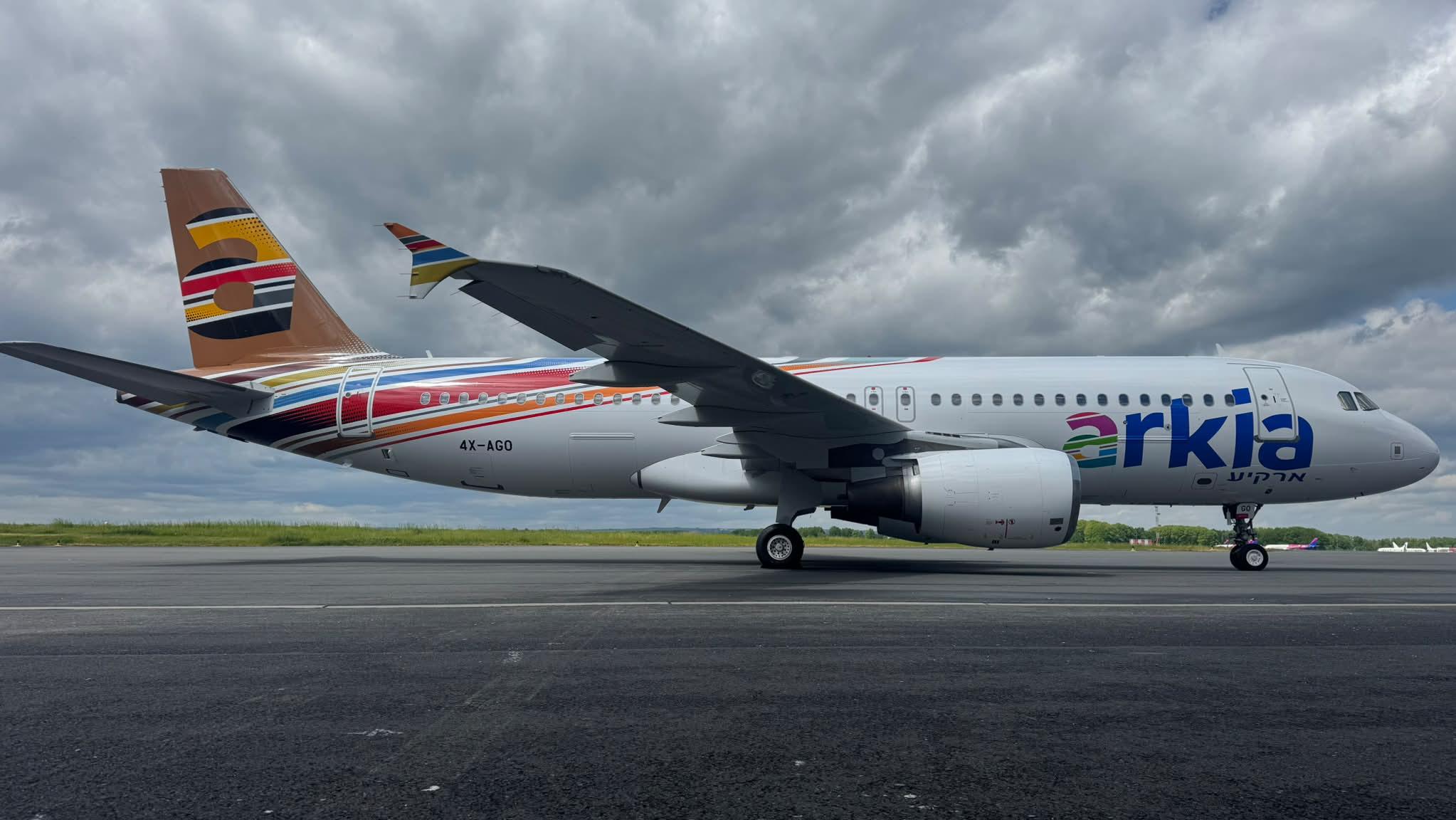 מטוס ה-A320 החדש של ארקיע