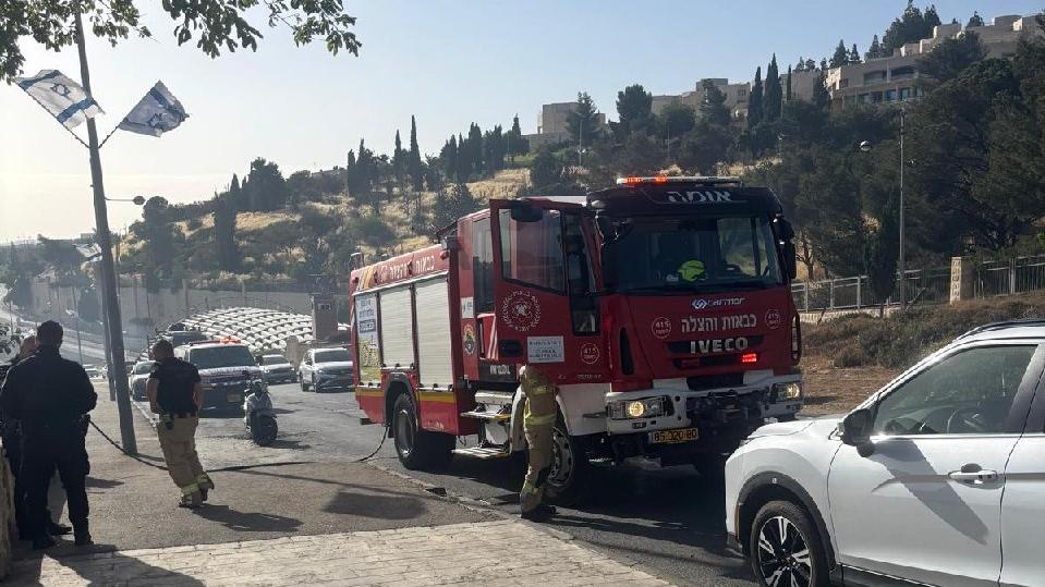 שריפה בעמק צורים