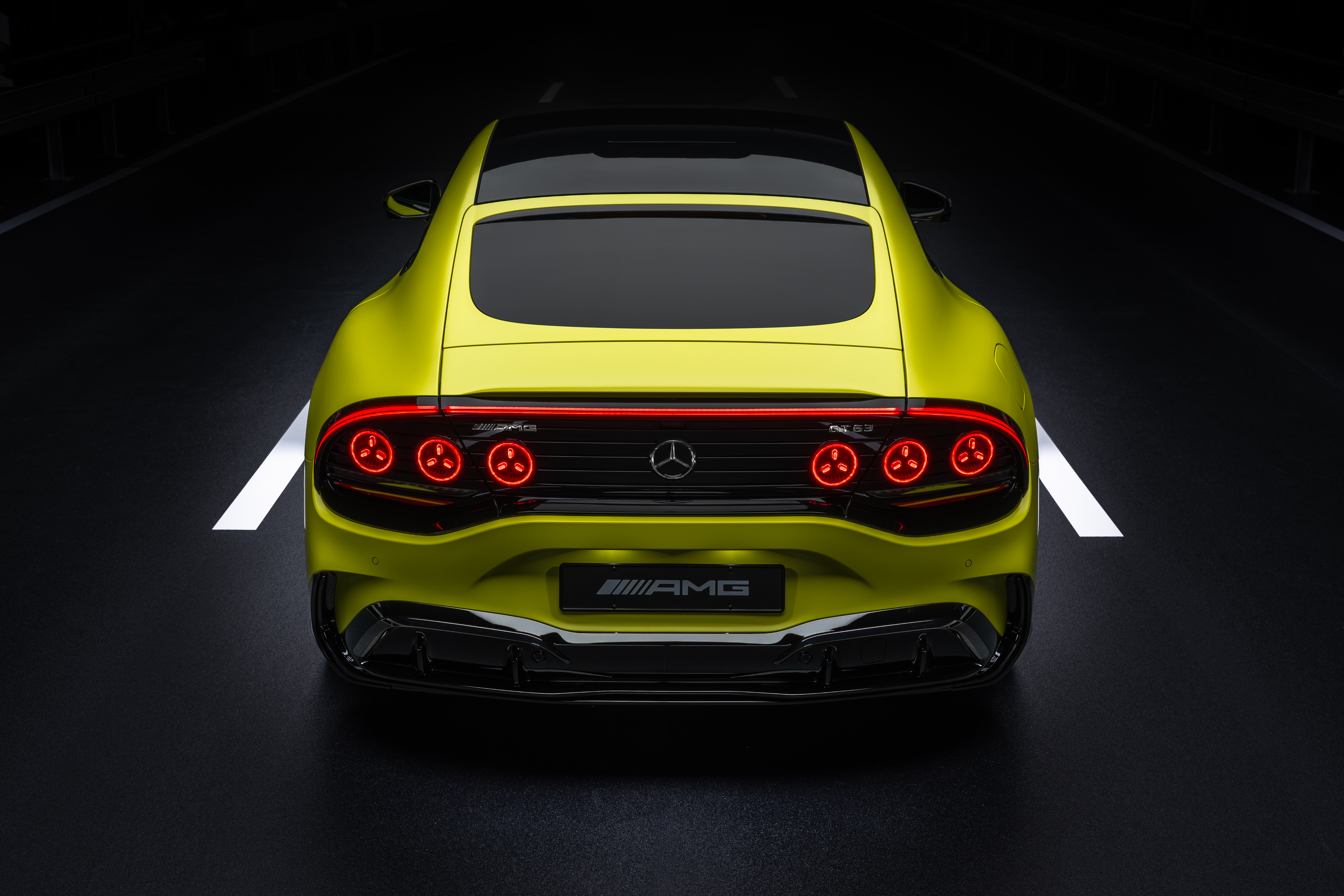 Mercedes-AMG GT 4-Door Coupé electric. Photo: Mercedes-AMG