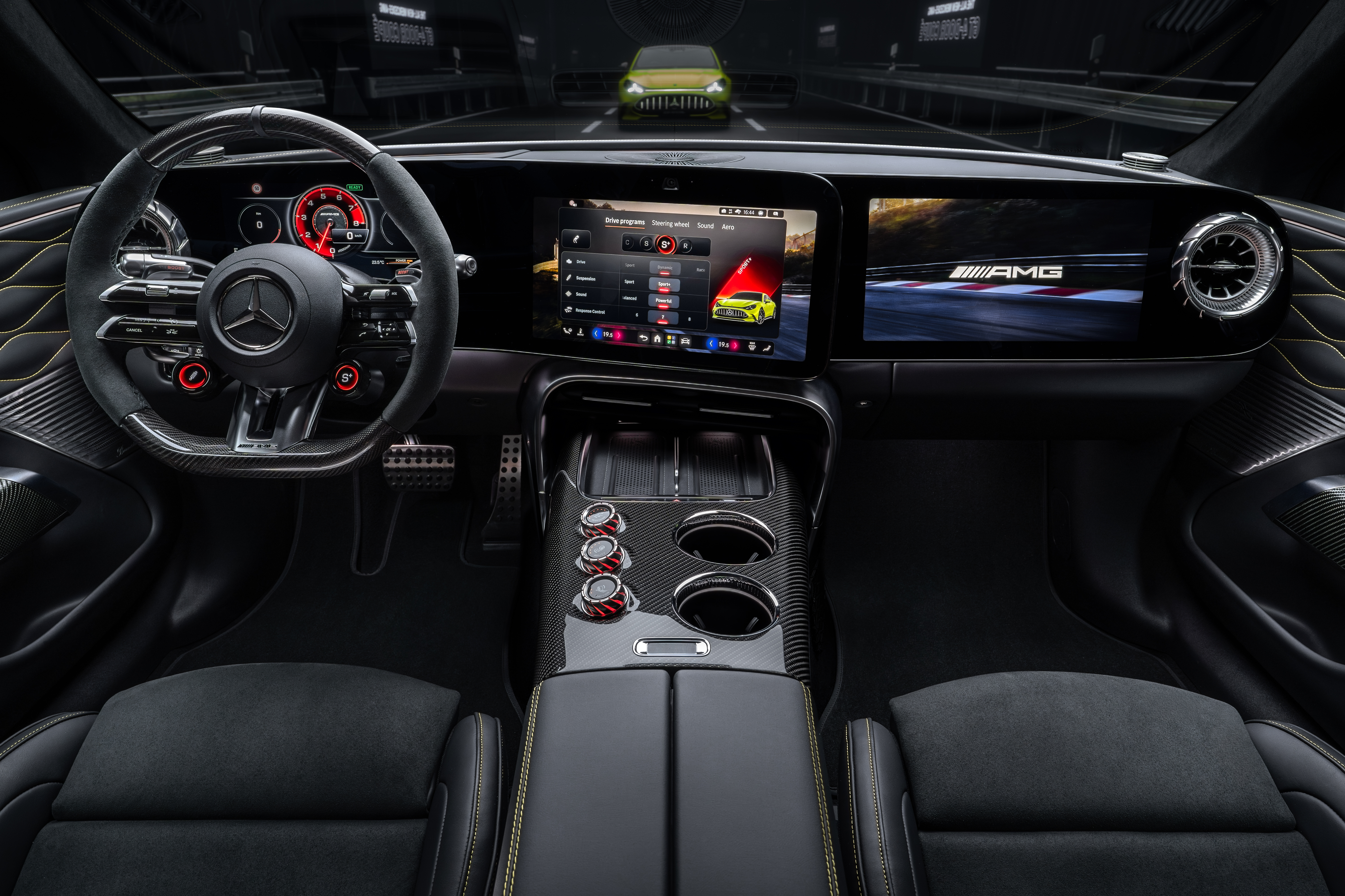 The performance monster Mercedes AMG GT 4-Door Coupé. Photo: Mercedes-AMG