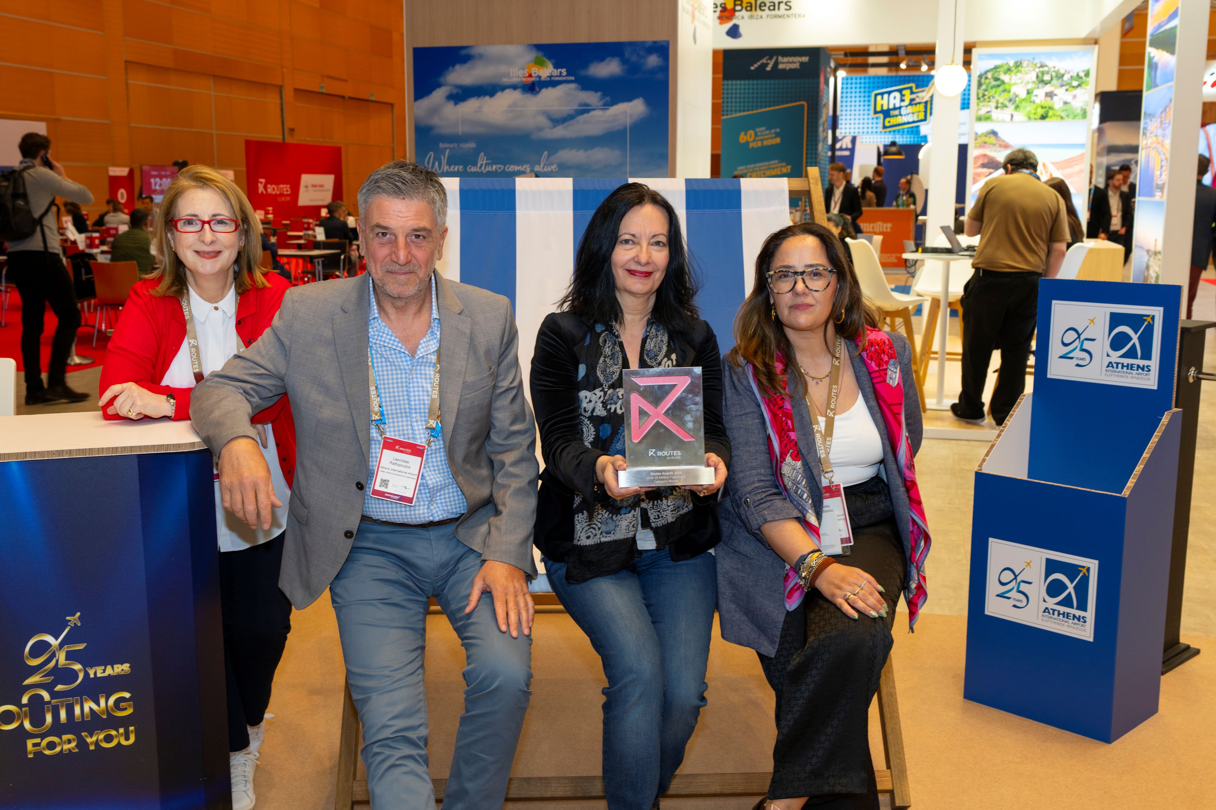 Athens International Airport staff. Photo: Athens International Airport