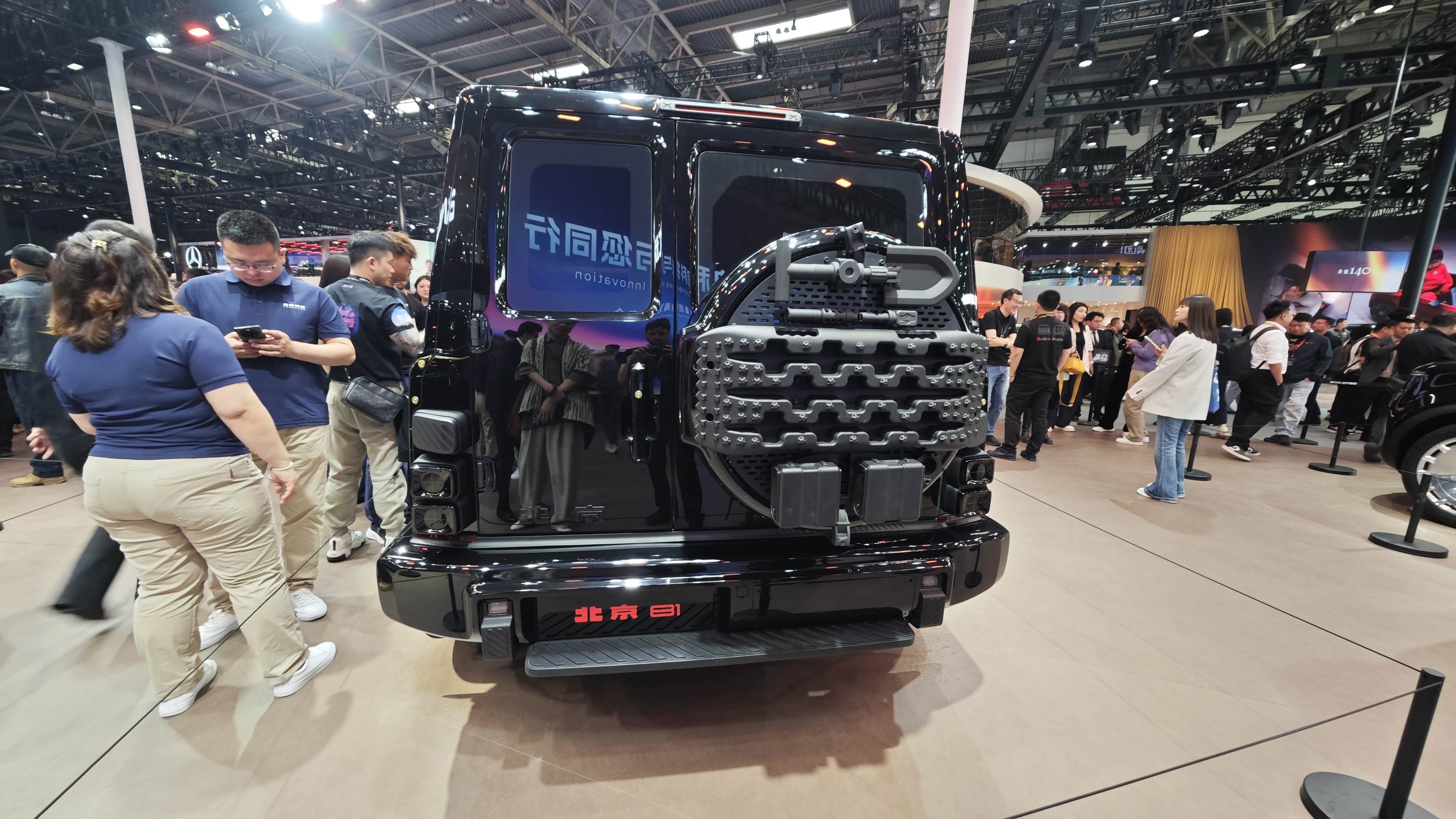 BAIC BJ81 בתערוכת Beijing Auto 2026 בסין. צילום: צביקה שחר