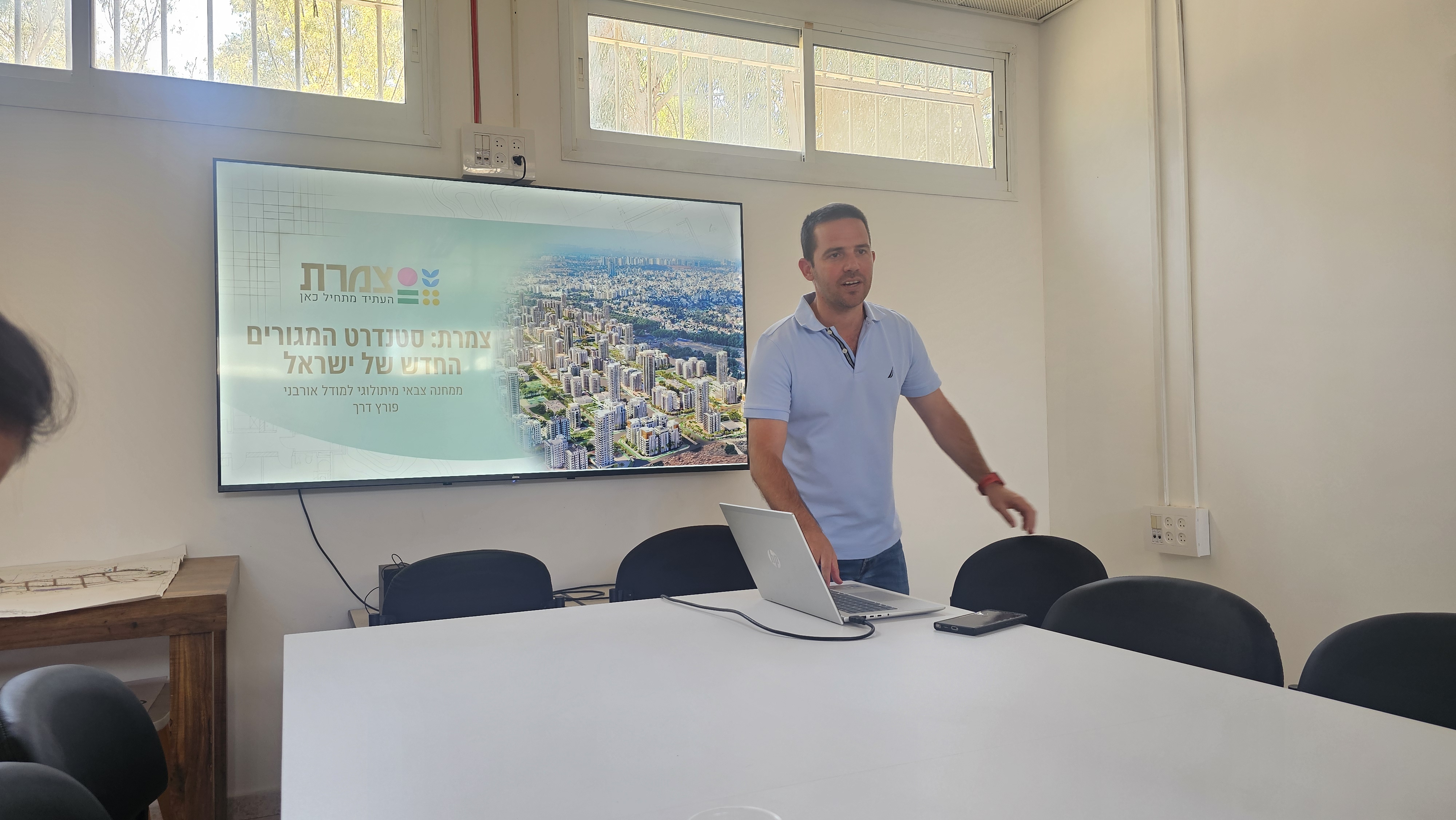 נעם סלע, ראש מנהלת שכונת צמרת. צילום: אירה מקיינקו