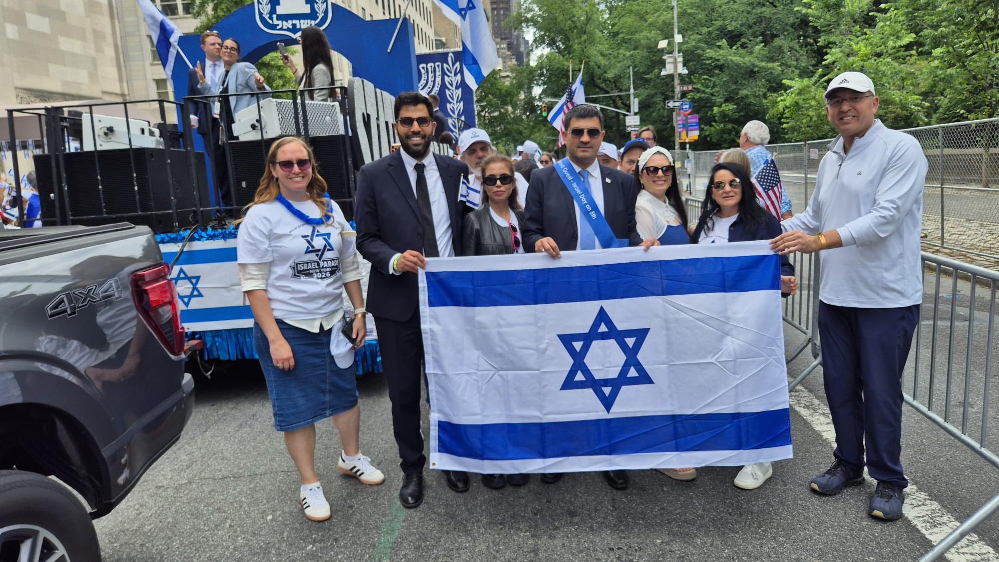 משרד התיירות השתתף במצעד התמיכה בישראל בניו יורק