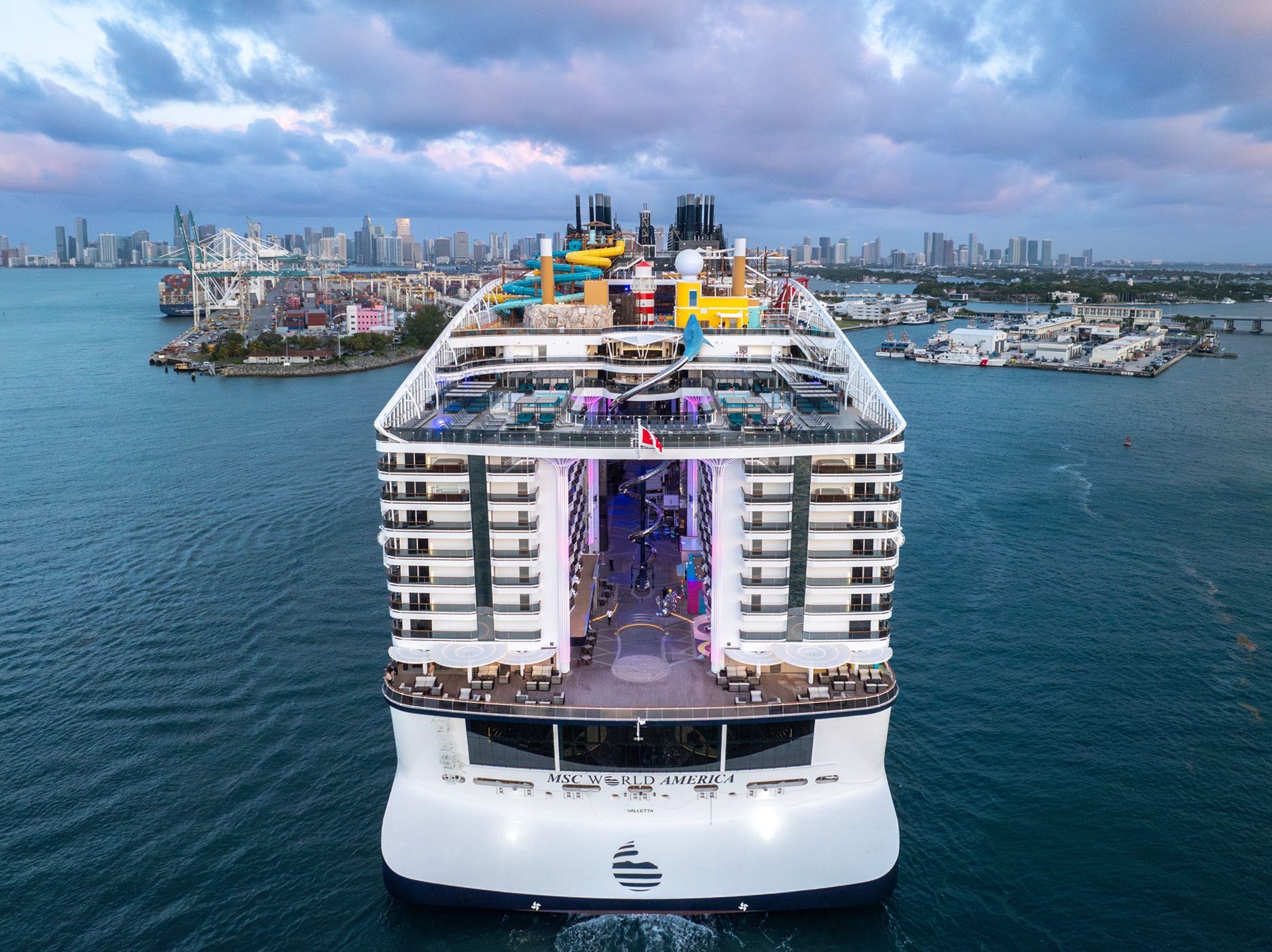 MSC World America. צילום: MSC Cruises