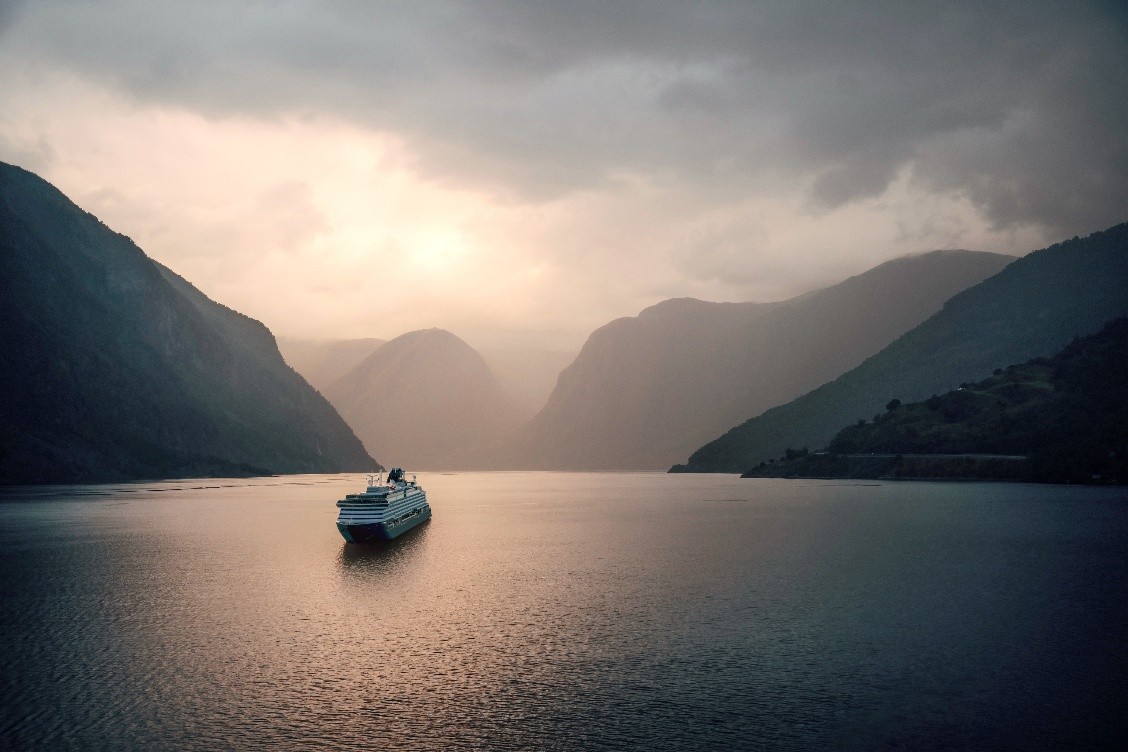 The ship EXPLORA III. Photo: Explora Journeys