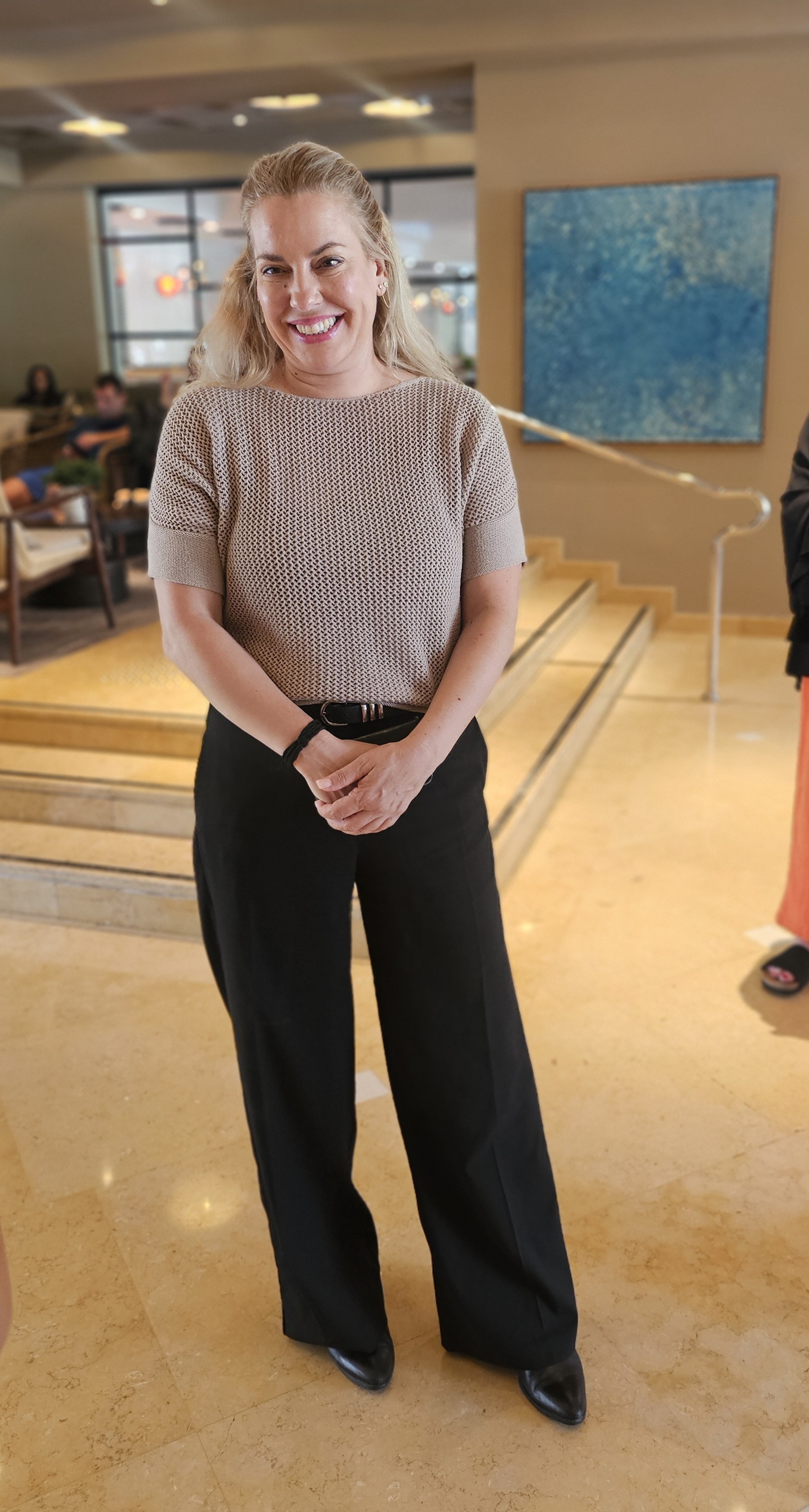 From the manager of the Laguna Hotel, Ronit Maor. Photo: Ira Makiyenko