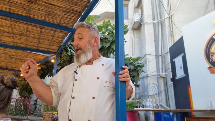 השף פלאביו פרנקל. צילום: ספיר פרץ
