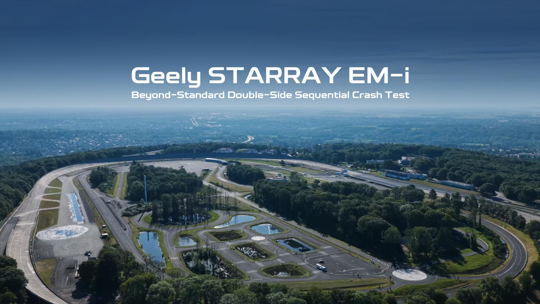 GEELY STARRAY EM-i במבחן ריסוק לא שגרתי