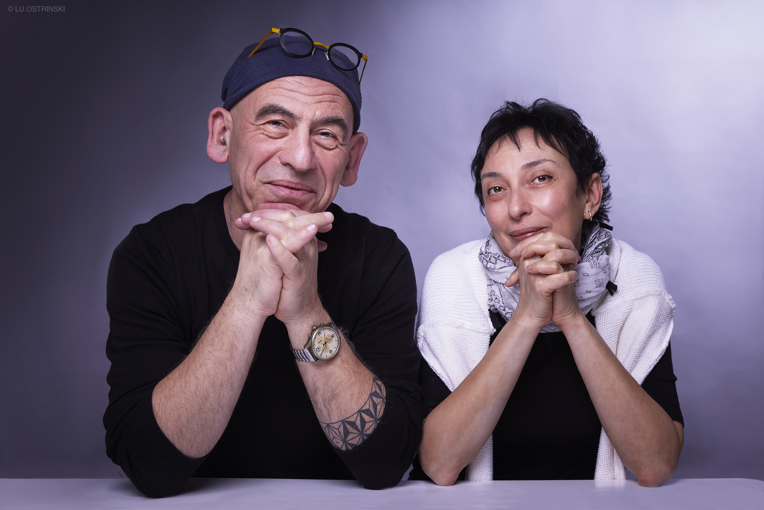 סשה וטניה גליצקי. צילום: סטודיו באובב