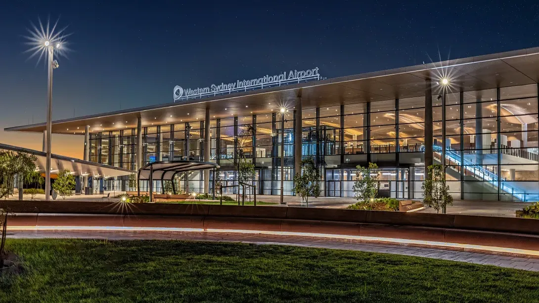 נמל התעופה של מערב סידני. צילום: WEST SYDNEY AIRPORT