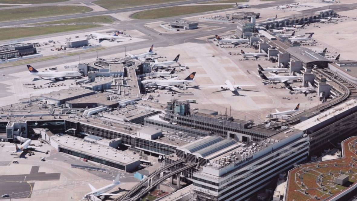 נמל התעופה של פרנקפורט. צילום: Fraport