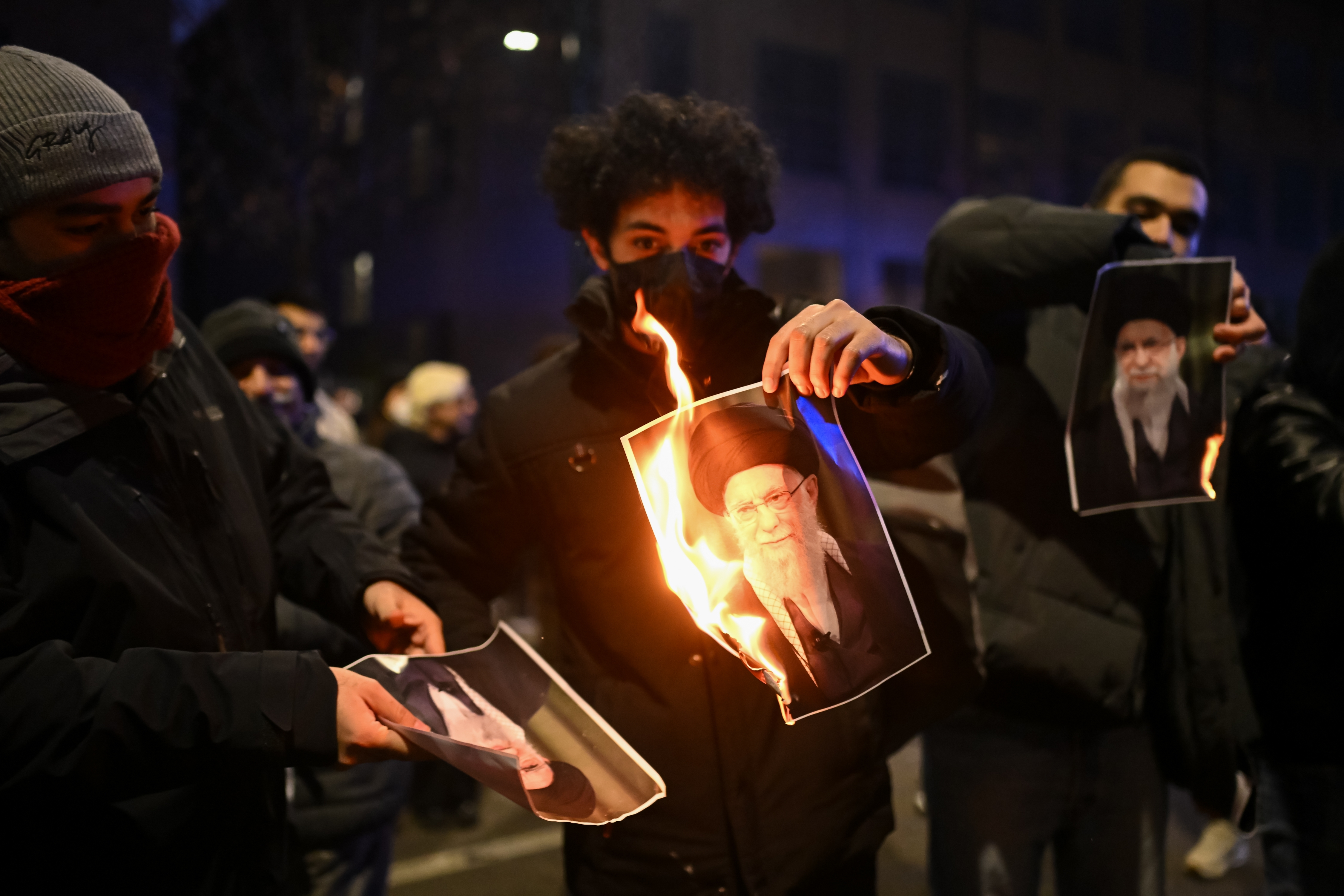 Demonstrations against the Iranian regime in Tehran. Photo: Shutterstock