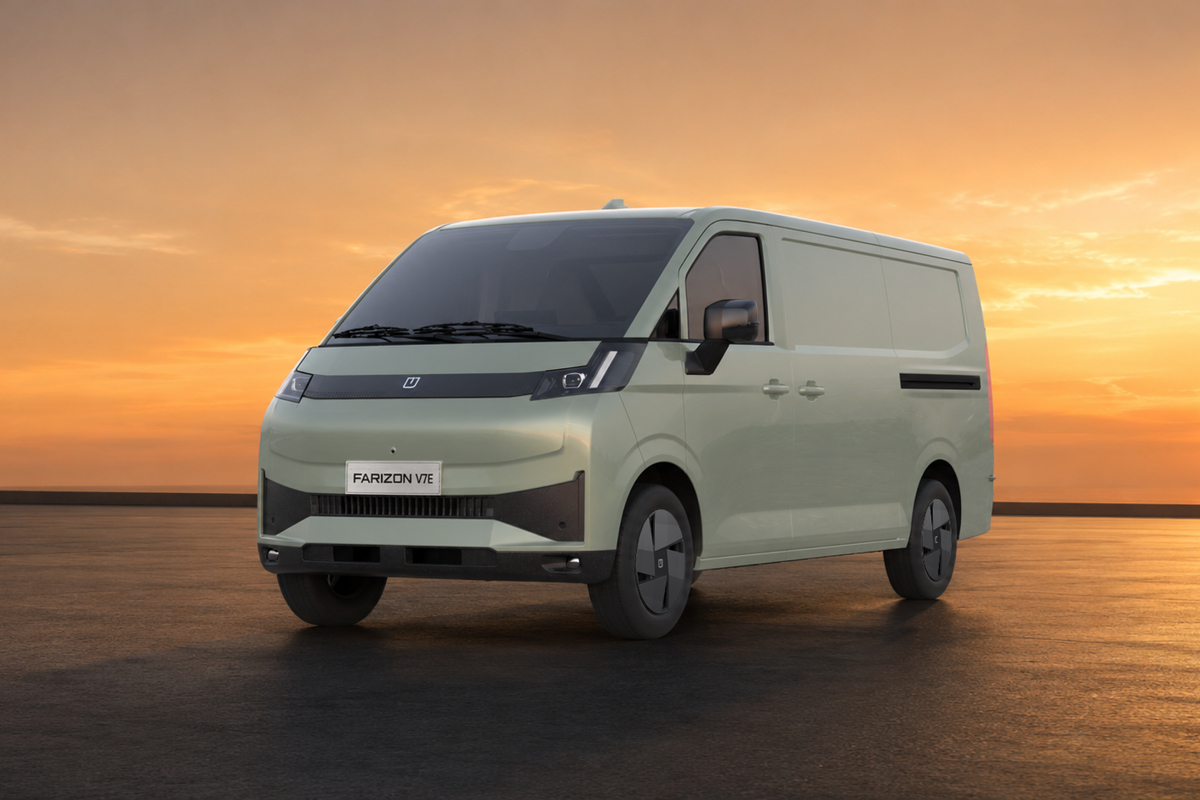 Farizon V7E, מסחרית חשמלית חדשה עם טווח של עד 475 קמ. צילום: Farizon