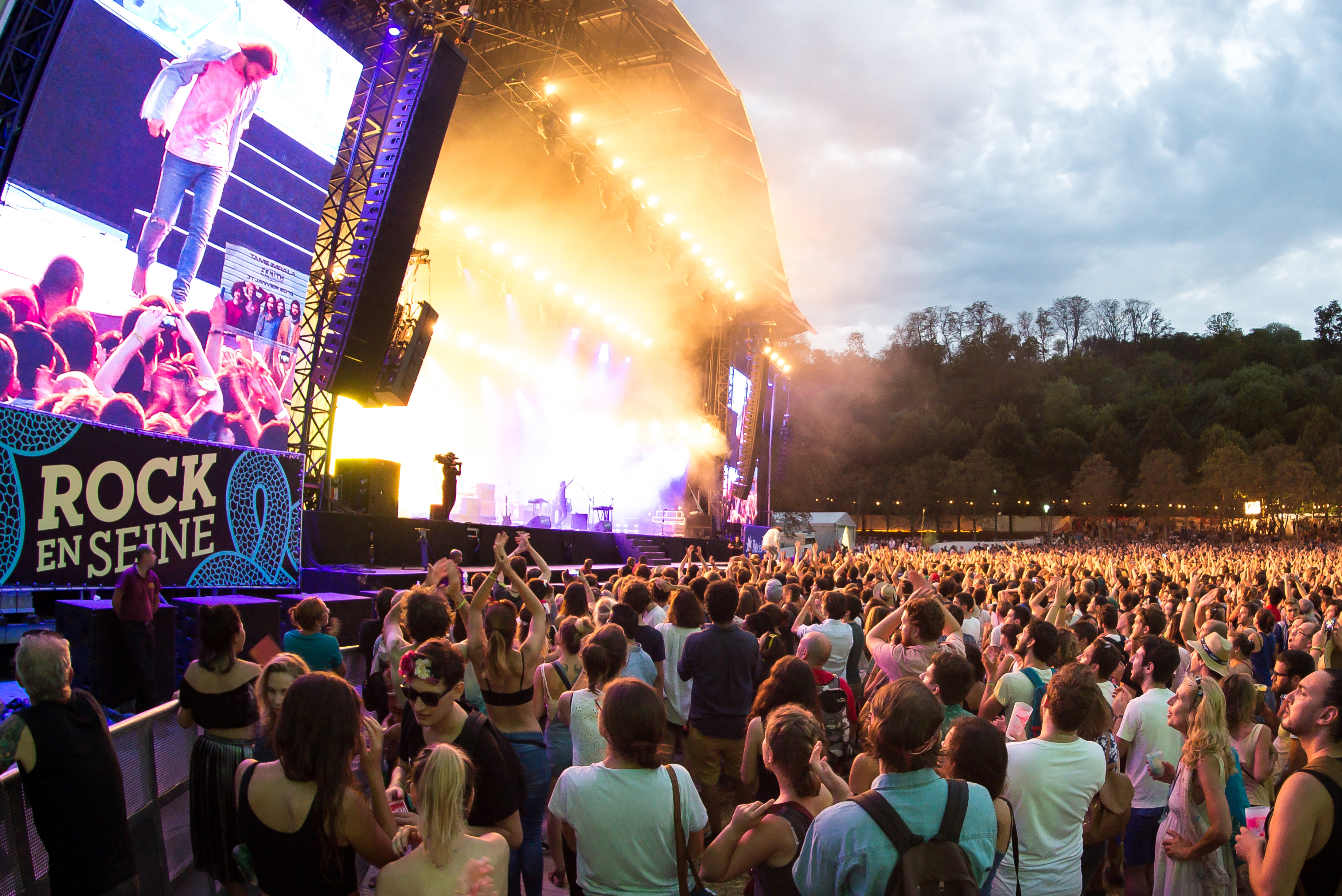 פסטיבל Rock en Seine. צילום: Christian Bertrand / Shutterstock.com