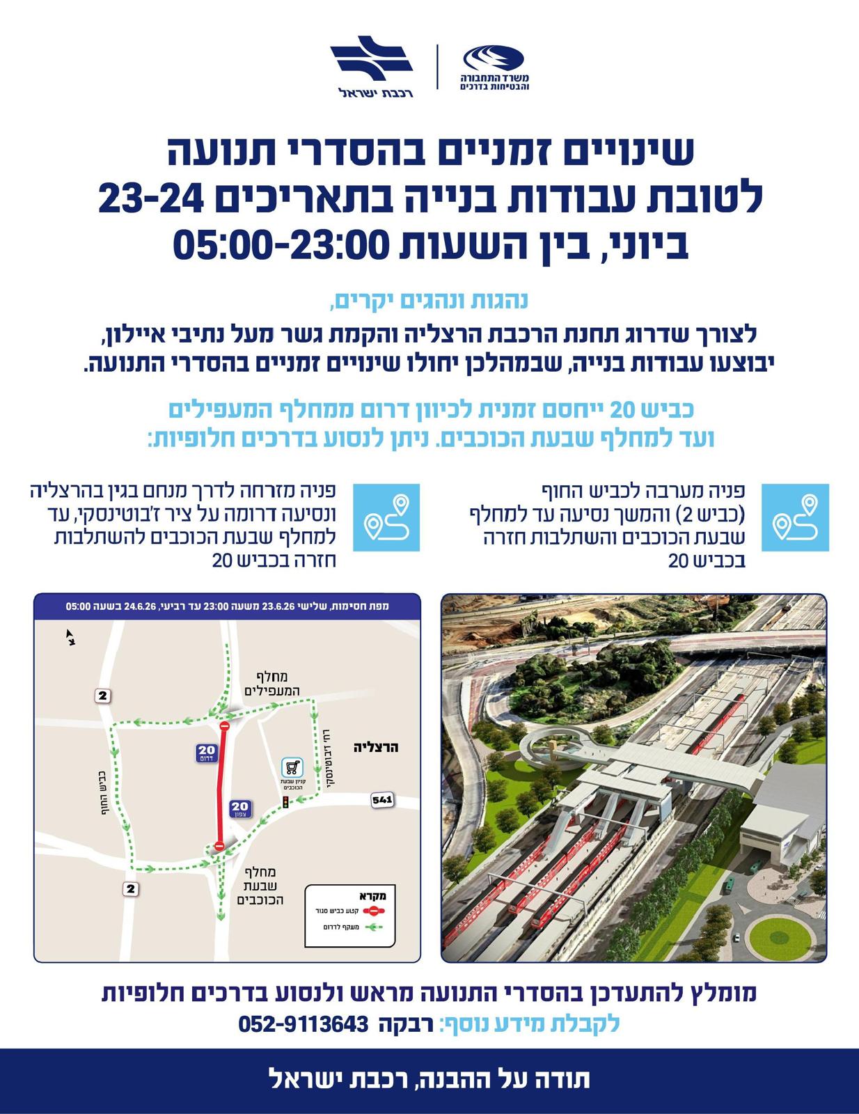 באדיבות רכבת ישראל