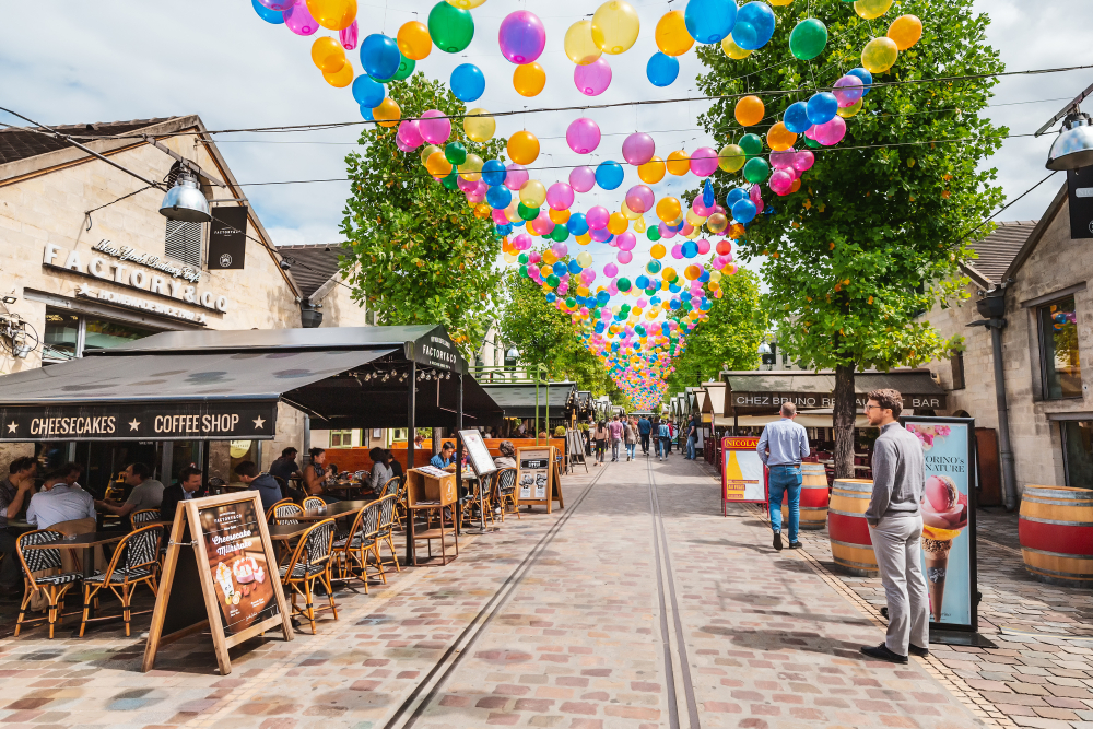Bercy Village פריז. צילום: frantic00 / Shutterstock
