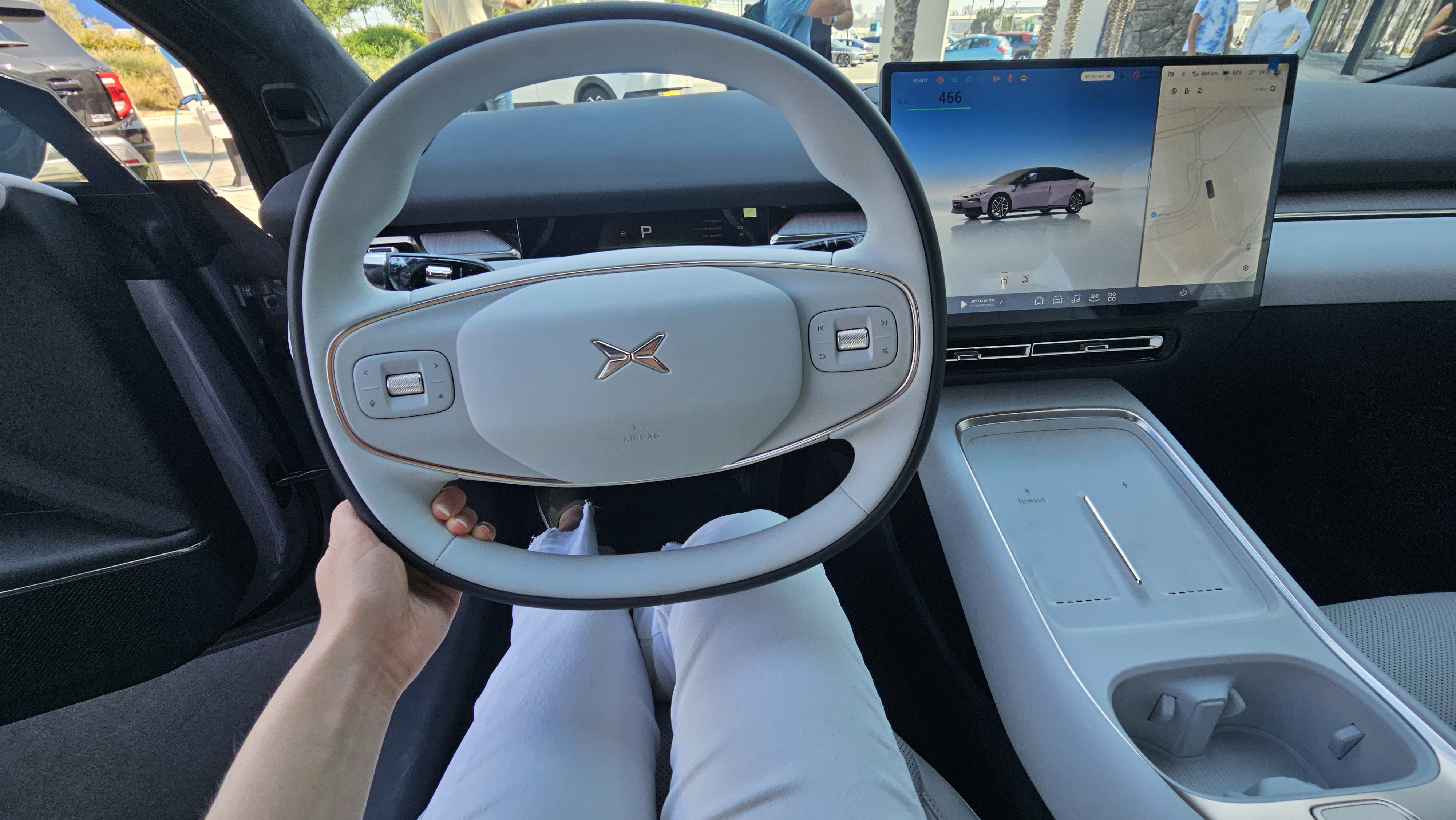 Xpeng p7+ החדשה במחיר שובר שוק. צילום: אירה מקיינקו 