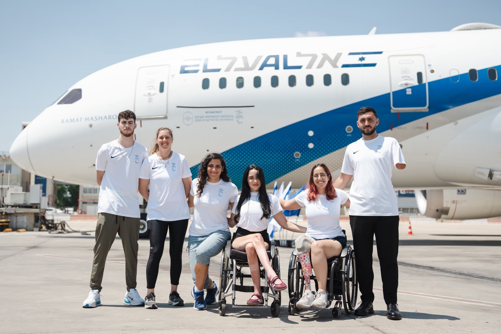 הספורטאים הפראלימפיים. צילום: אסיף לנקרי