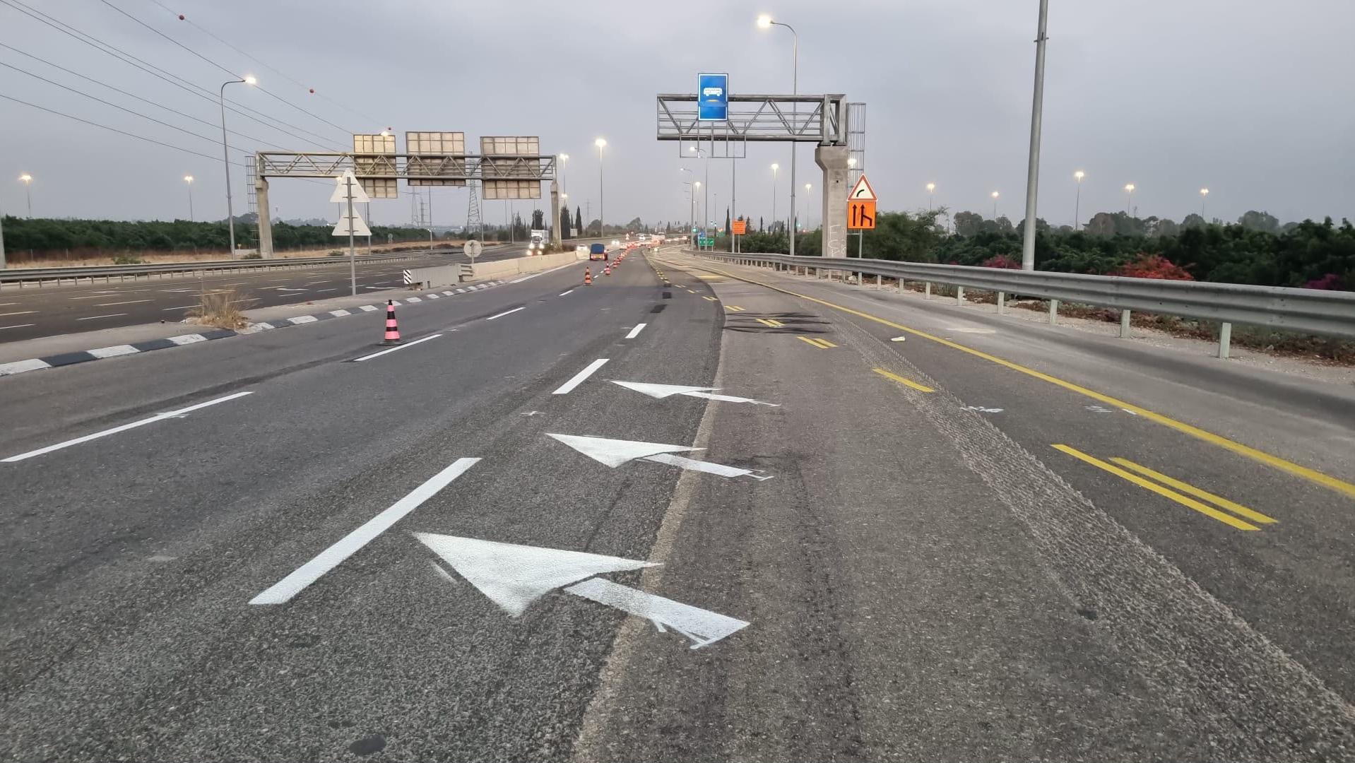 כביש 471 המחודש. צילום: חברת חוצה ישראל