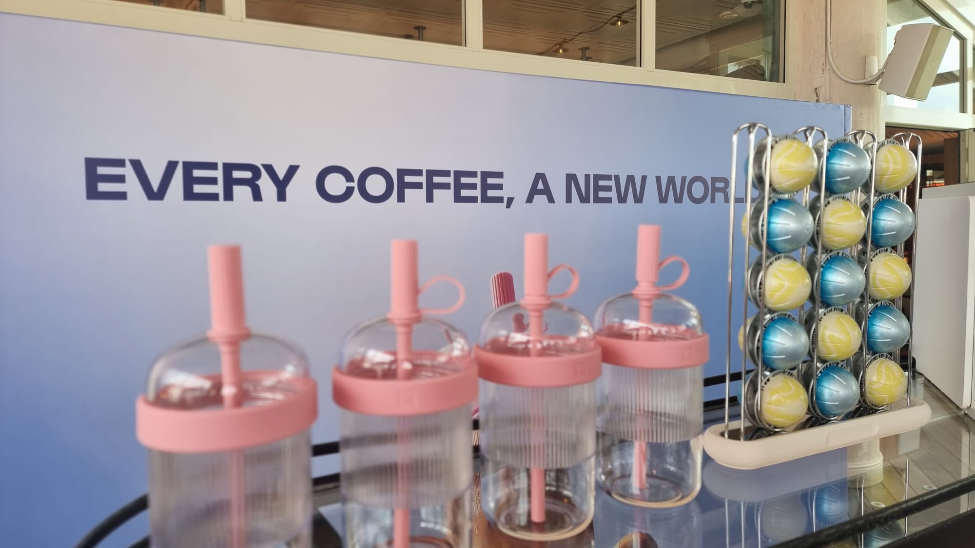 מכונת Verto Up של Nespresso. צילום: ספיר פרץ