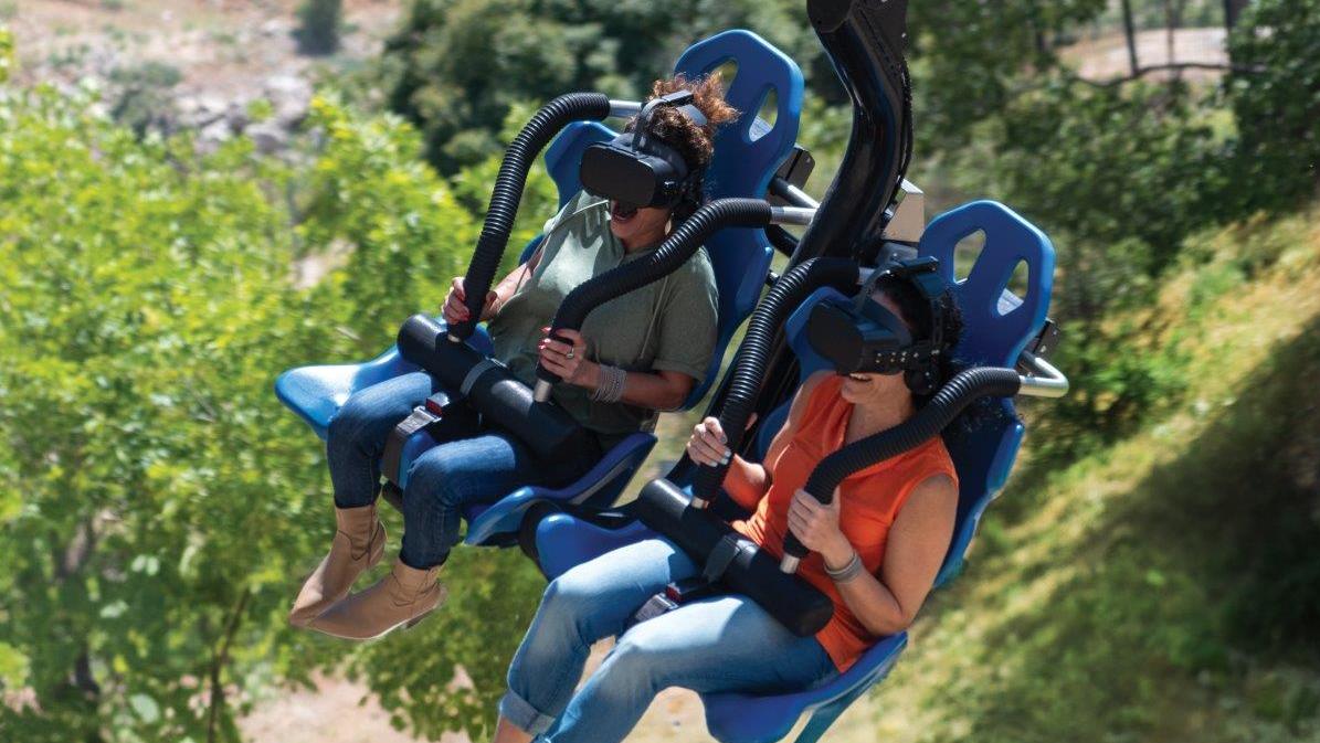 SKY RIDER מציאות מדומה - אחת מהאטרקציות בגולן