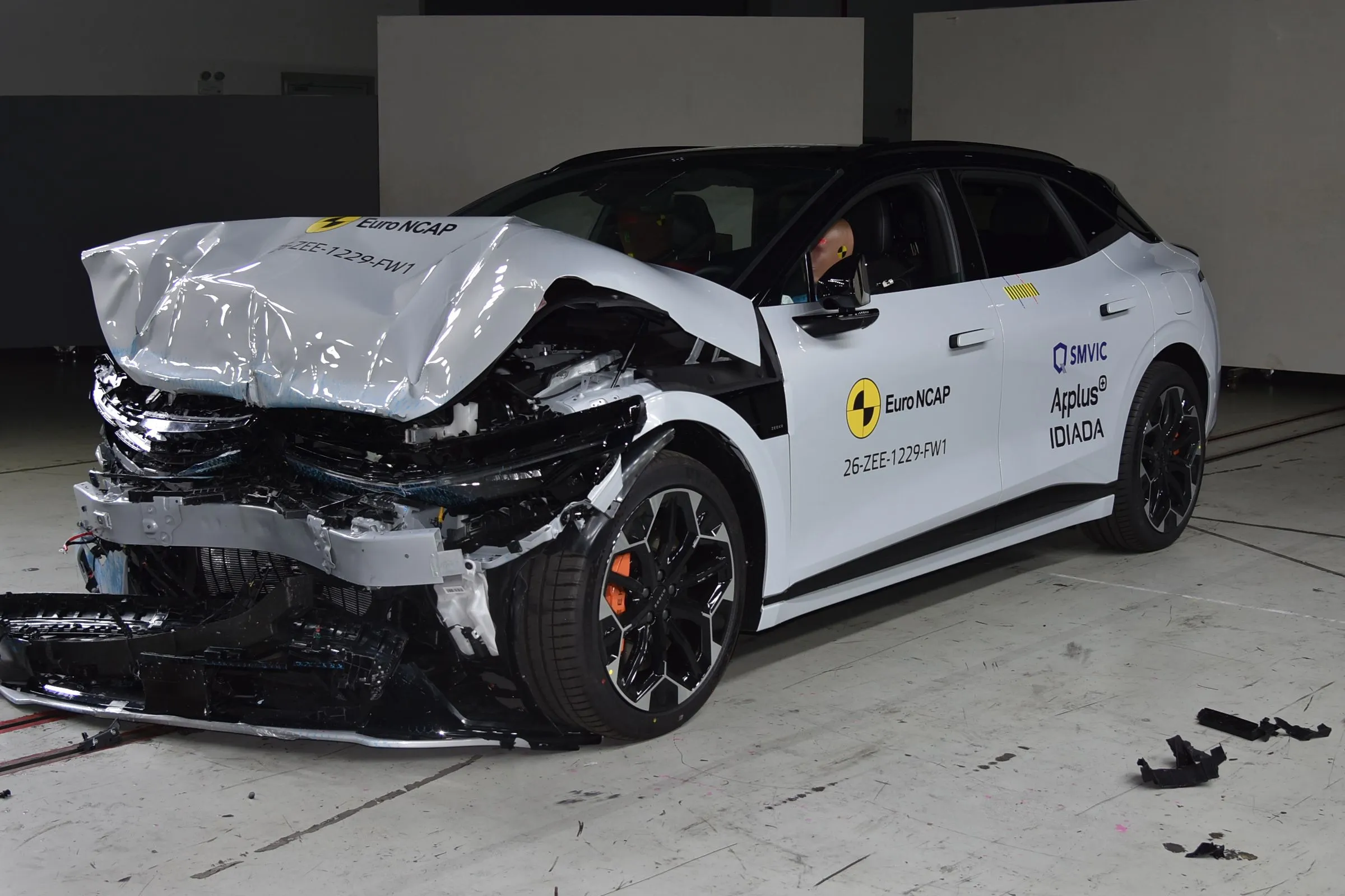 ZEEKR 7GT עבר בהצלחה את מבחני Euro NCAP. צילום: Euro NCAP