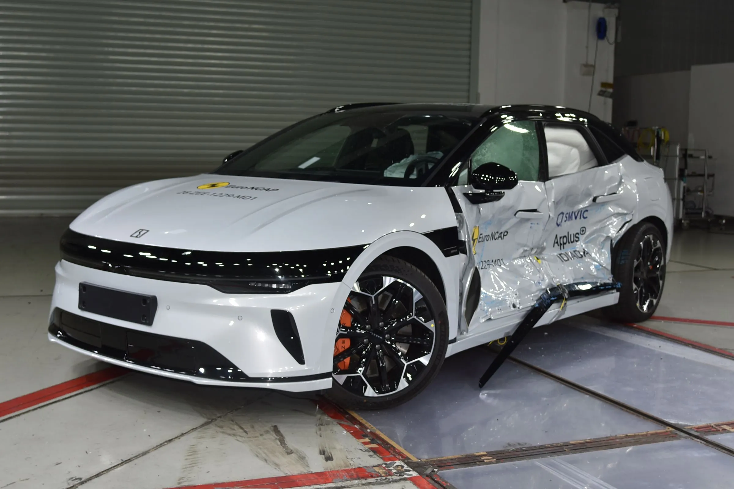 ZEEKR 7GT עבר בהצלחה את מבחני הריסוק של Euro NCAP. צילום: Euro NCAP