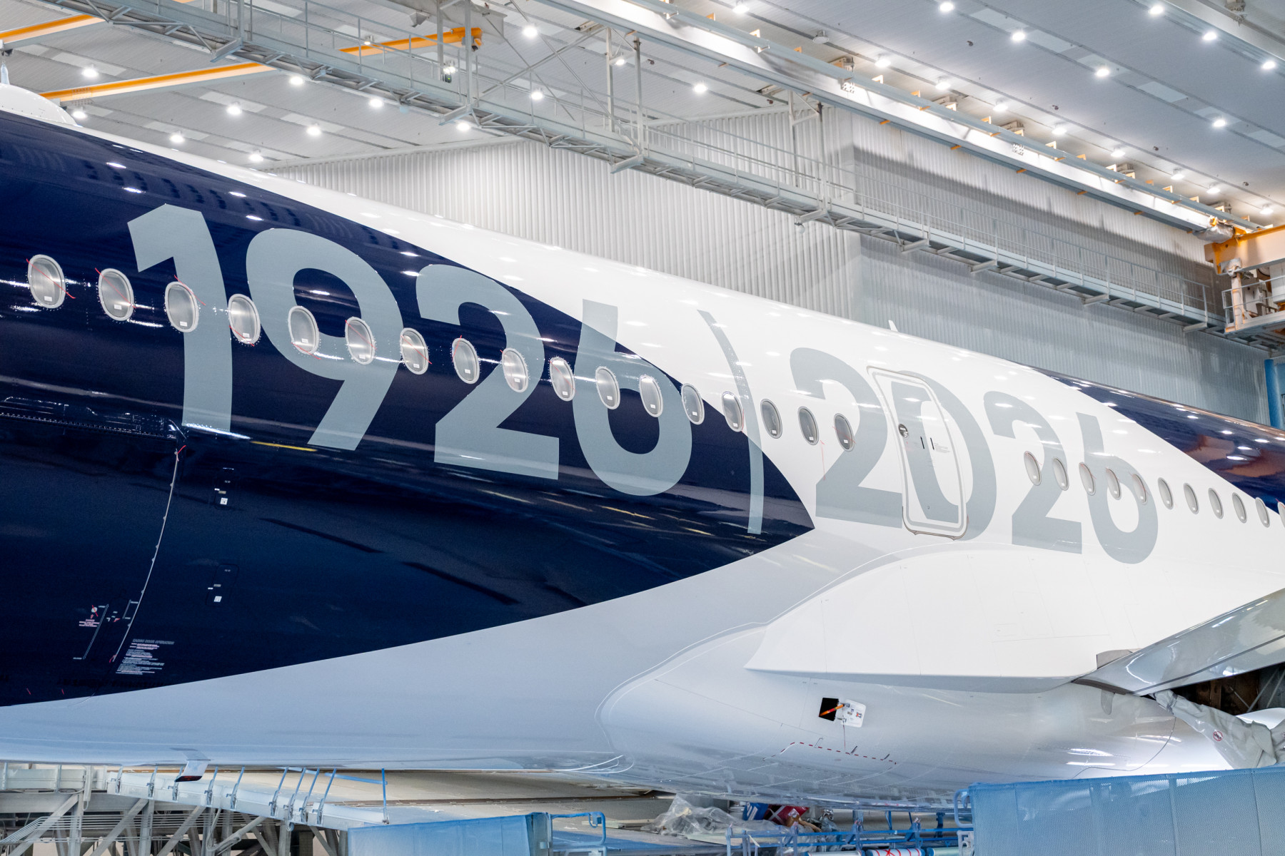 מטוס ה-A350-1000 הראשון של לופטנהזה. צילום: Lufthansa