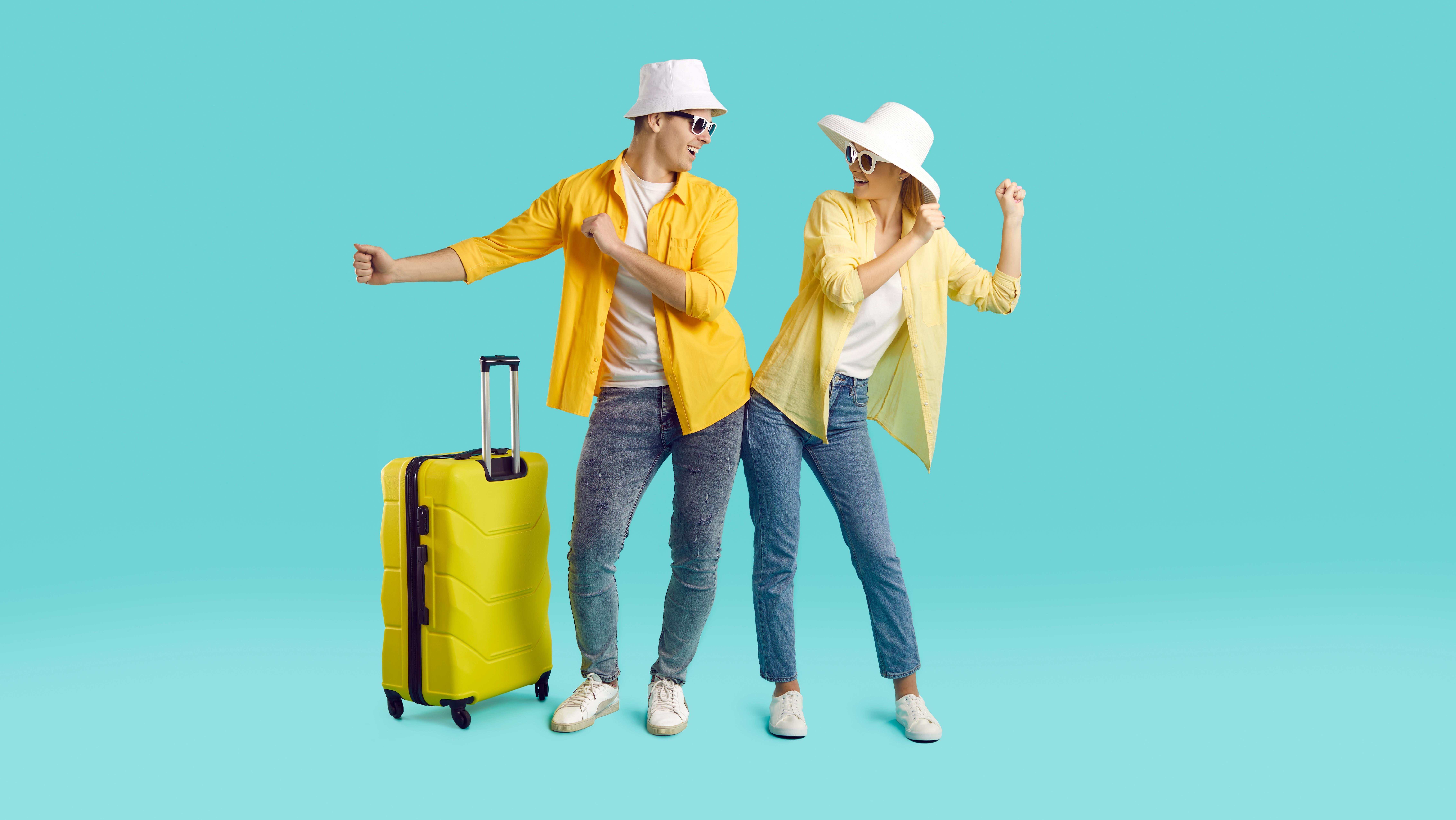 Happy passengers dancing. Photo: Shutterstock