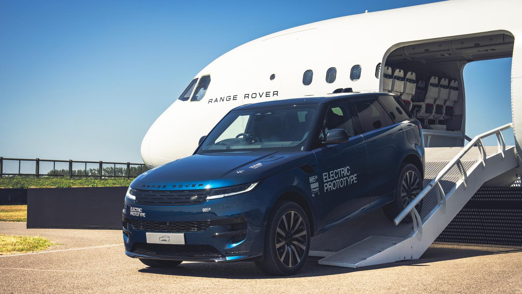 ריינג' רובר ספורט Electric נחשף - פסגת היוקרה הספורטיבית