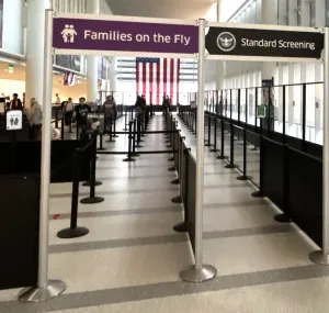מסלול למשפחות . צילום TSA.GOV
