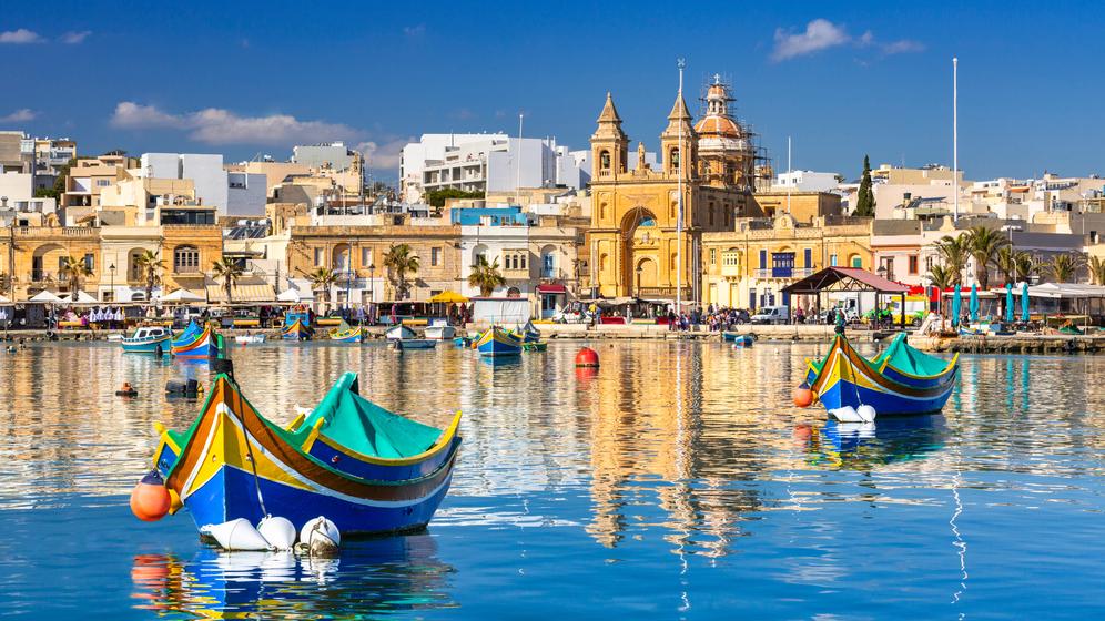 כפר הדייגים Marsaxlokk מלטה