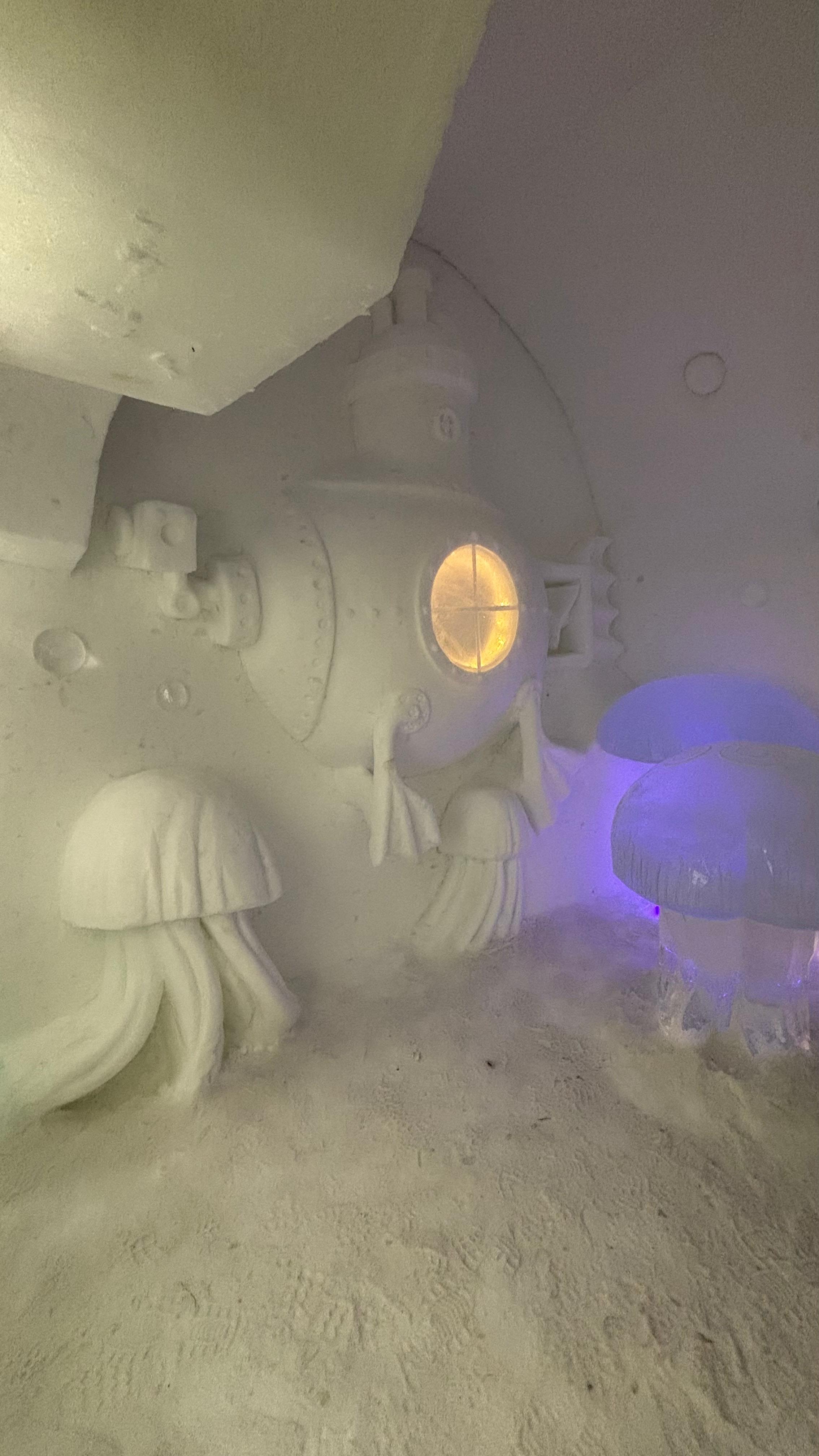מלון הקרח בלפלנד, Arctic SnowHotel & Glass Igloos. צילום: מתן חצרוני